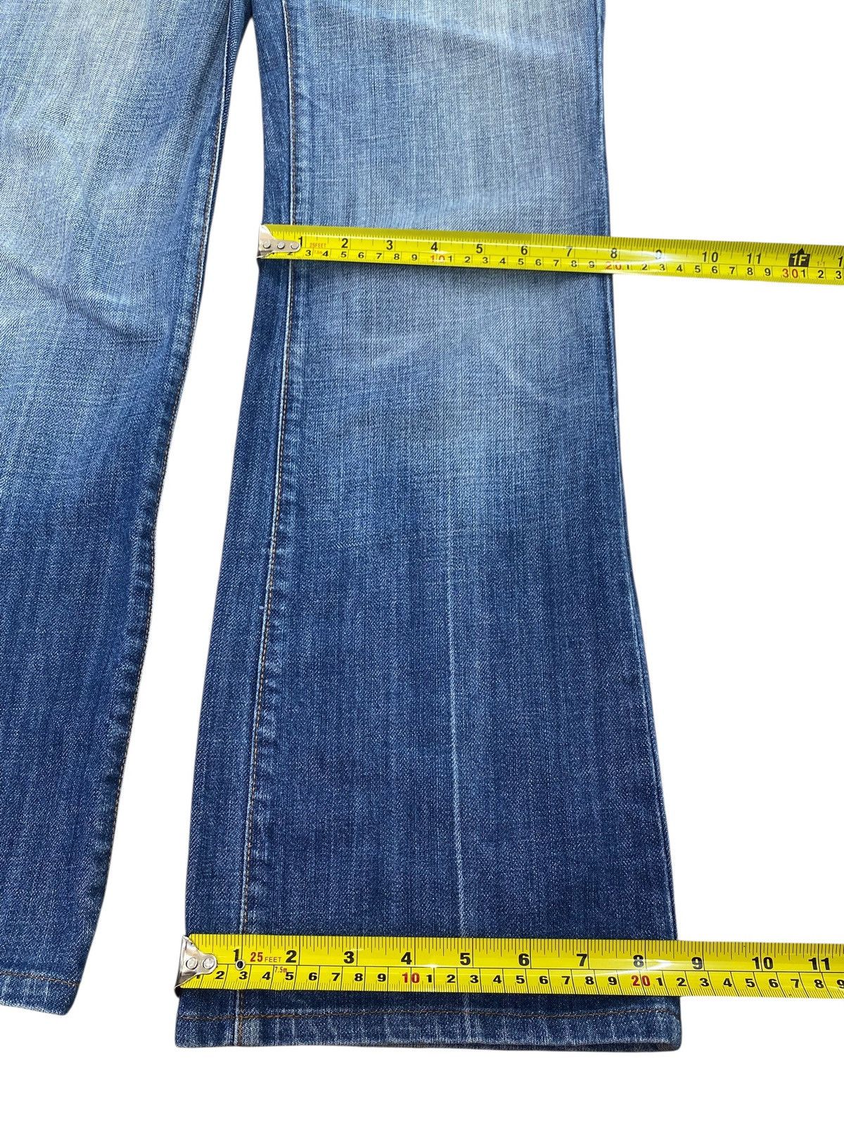 Japanese Brand Japanese Brand Blue Faded Wash Style Bootcut Jeans Size US 28 / EU 44 - 10 Thumbnail