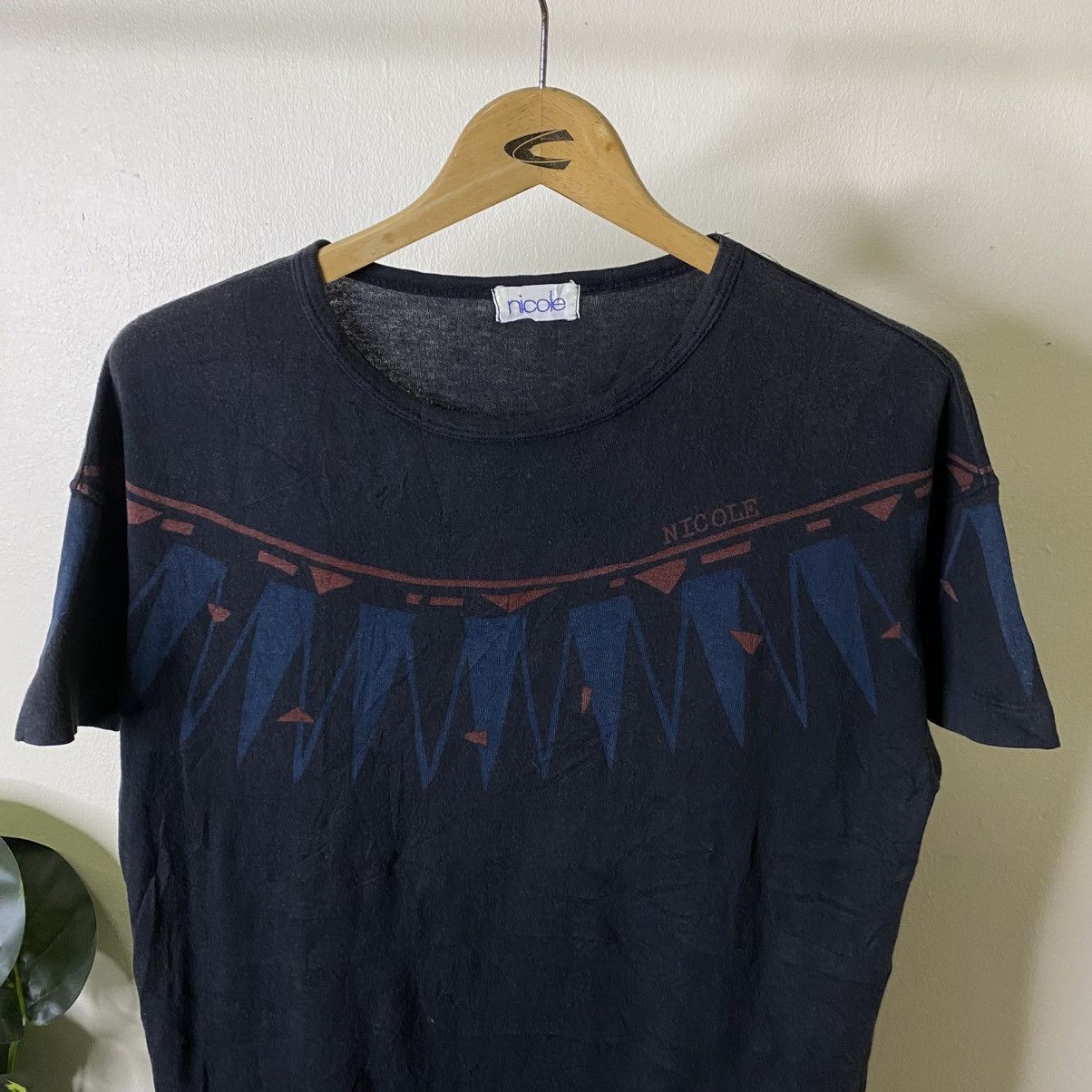 Nicole Club 1990s Nicole Nice Graphic T Shirt Size US M / EU 48-50 / 2 - 2 Thumbnail