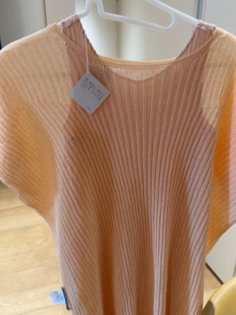 Issey Miyake Issey Miyake Beige toothpick dress Size XS / US 0-2 / IT 36-38 - 2 Thumbnail
