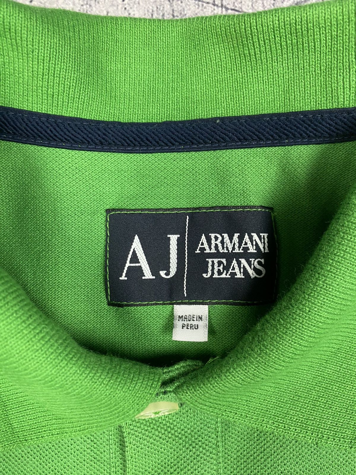 Armani Armani Jeans Designer Luxury Polo Shirt Size US S / EU 44-46 / 1 - 9 Thumbnail