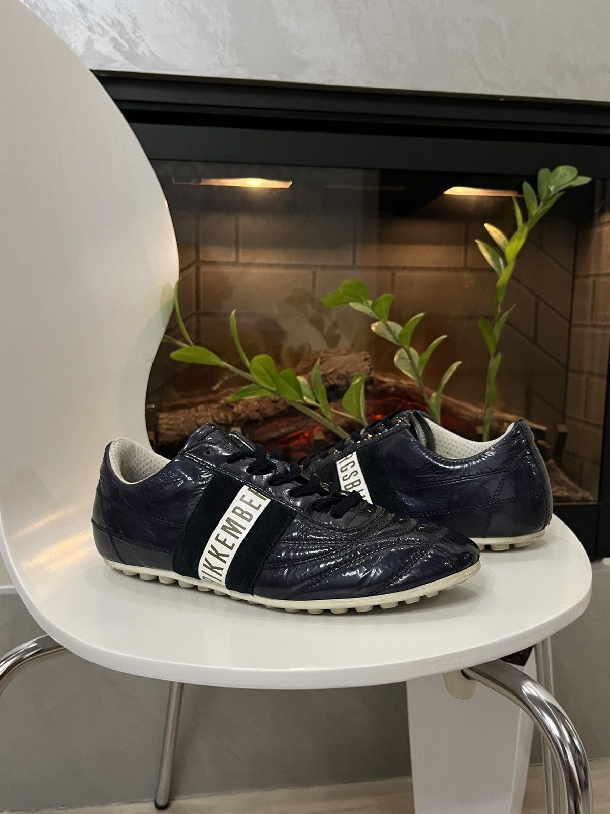 Dirk Bikkembergs 🔥Dirk Bikkembergs Sneakers 00's Soccer Boots Trainers Y2K Size US 7.5 / EU 40-41 - 3 Thumbnail