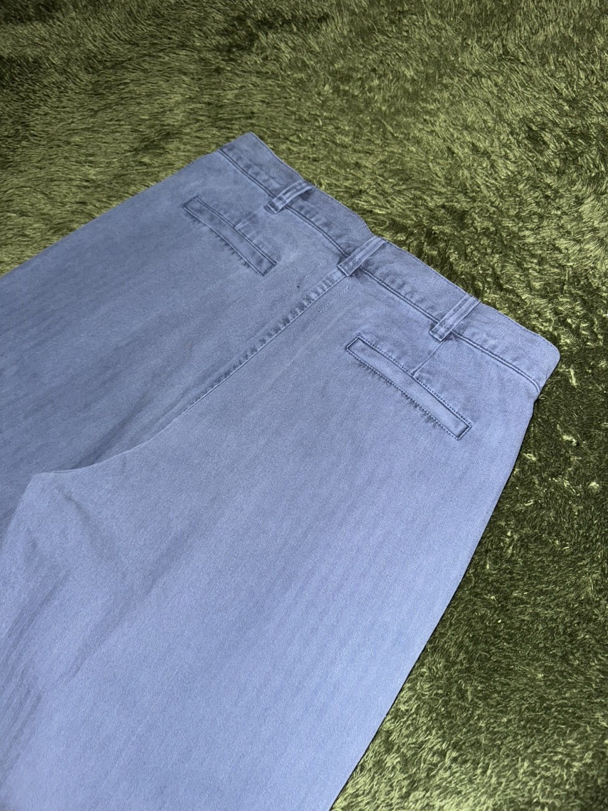 Brain Dead [S] BRAIN DEAD Pigment Dyed Herringbone Pants Size US 32 / EU 48 - 8 Thumbnail