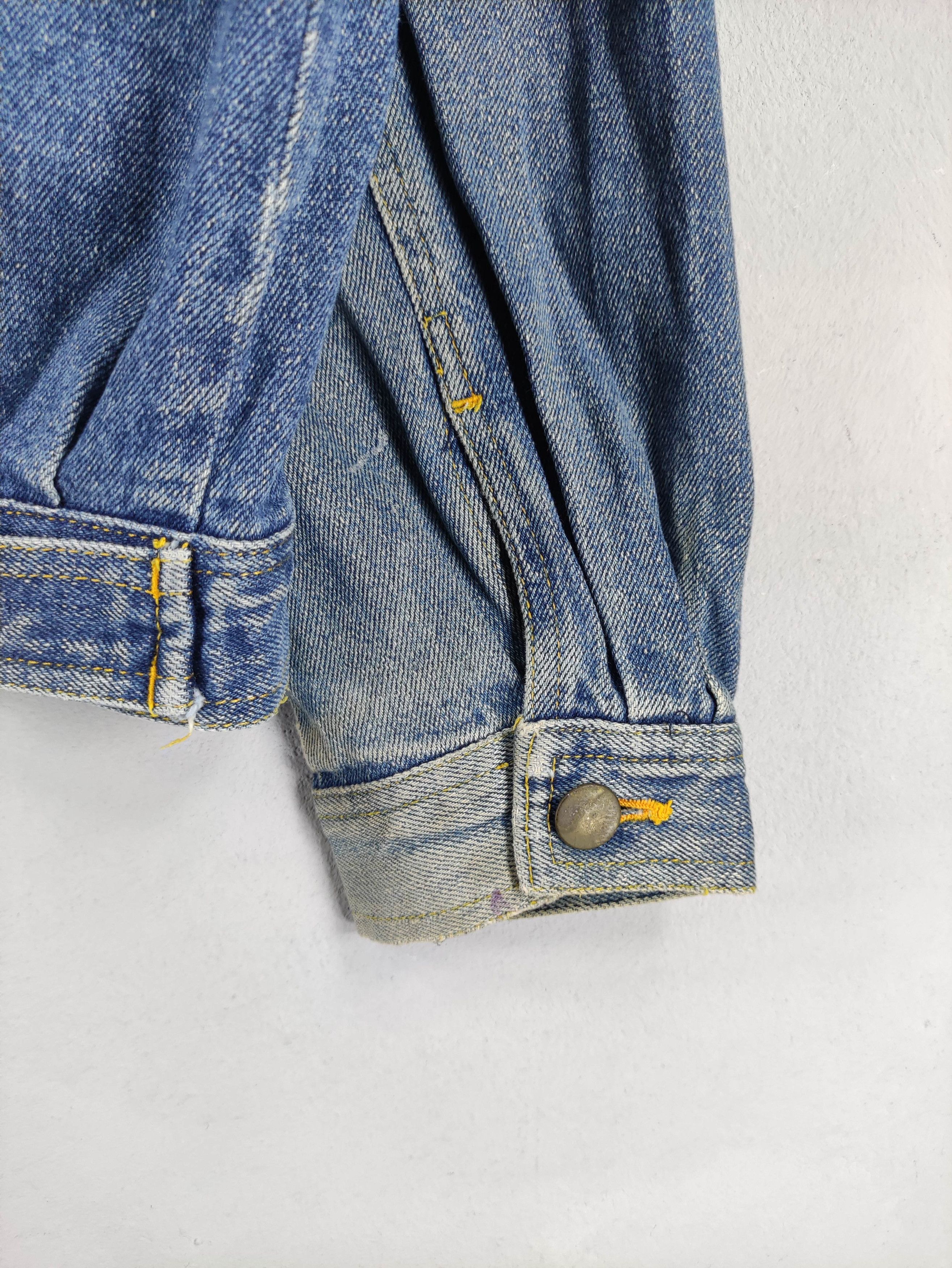 Denime Vintage 90s Trucker Denim Jacket Size US L / EU 52-54 / 3 - 11 Thumbnail