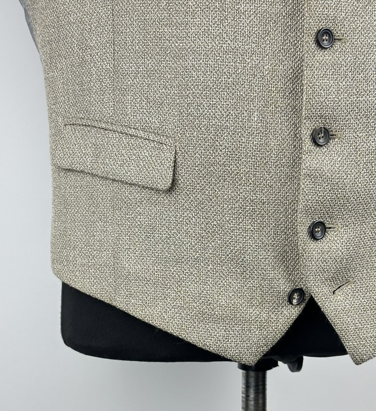 Hackett Hackett Mayfair Waistcoat Size 46R 56R Classic Tailored Vest Size 46R - 3 Thumbnail