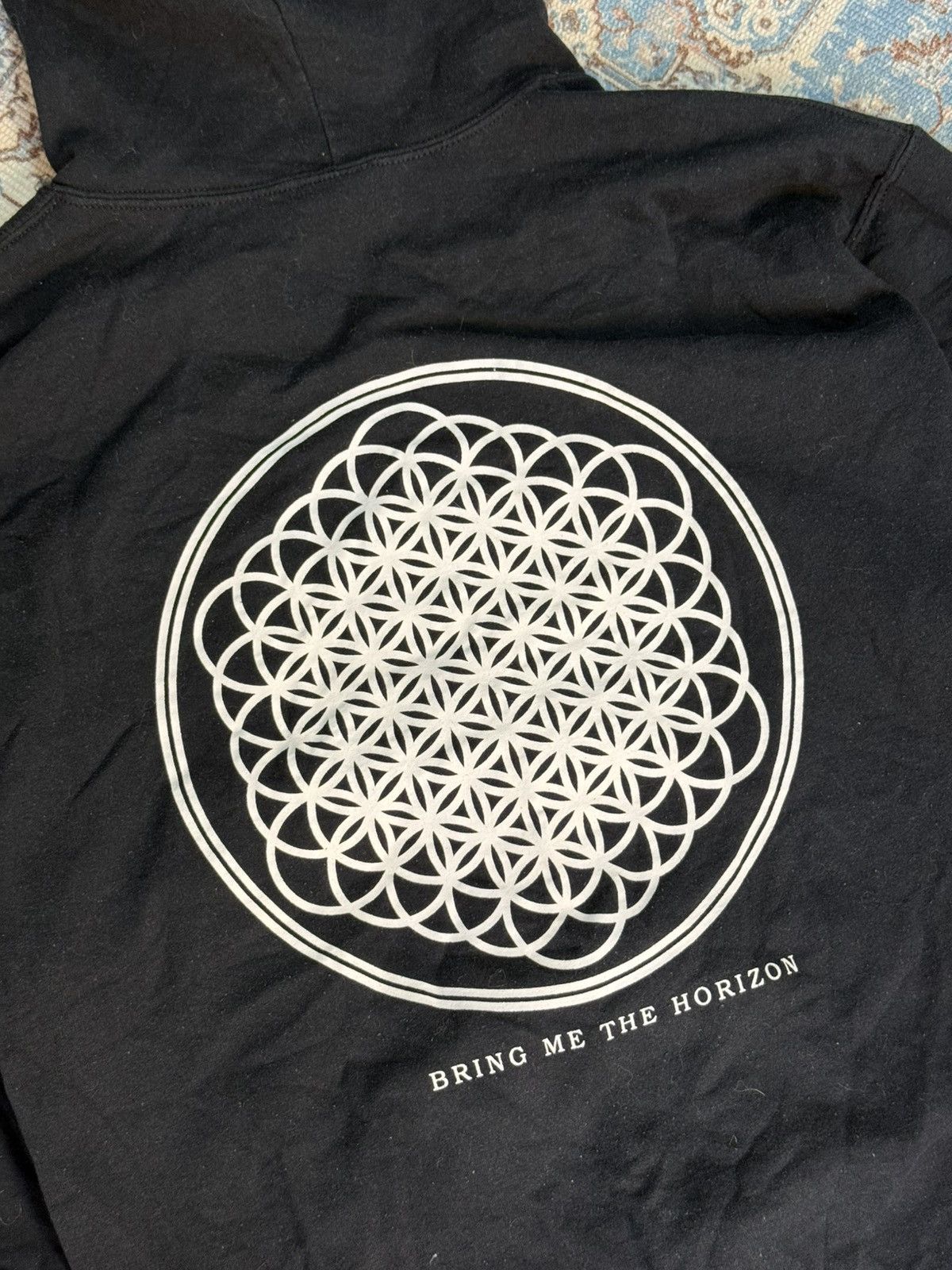 Band Tees Vintage 00s Bring Me The Horizon Zip Hoodie Size US L / EU 52-54 / 3 - 4 Thumbnail
