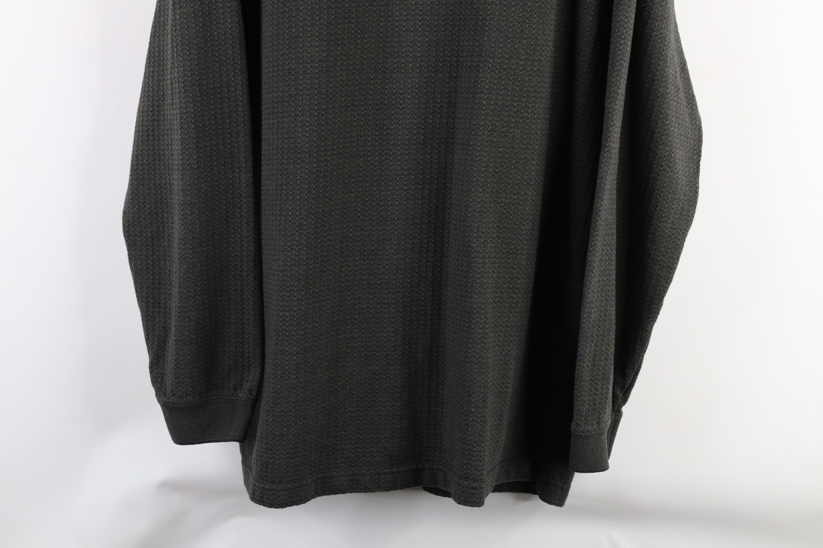 Vintage Vintage 90s Streetwear Striped Long Sleeve Rugby Polo Shirt Size US L / EU 52-54 / 3 - 3 Thumbnail