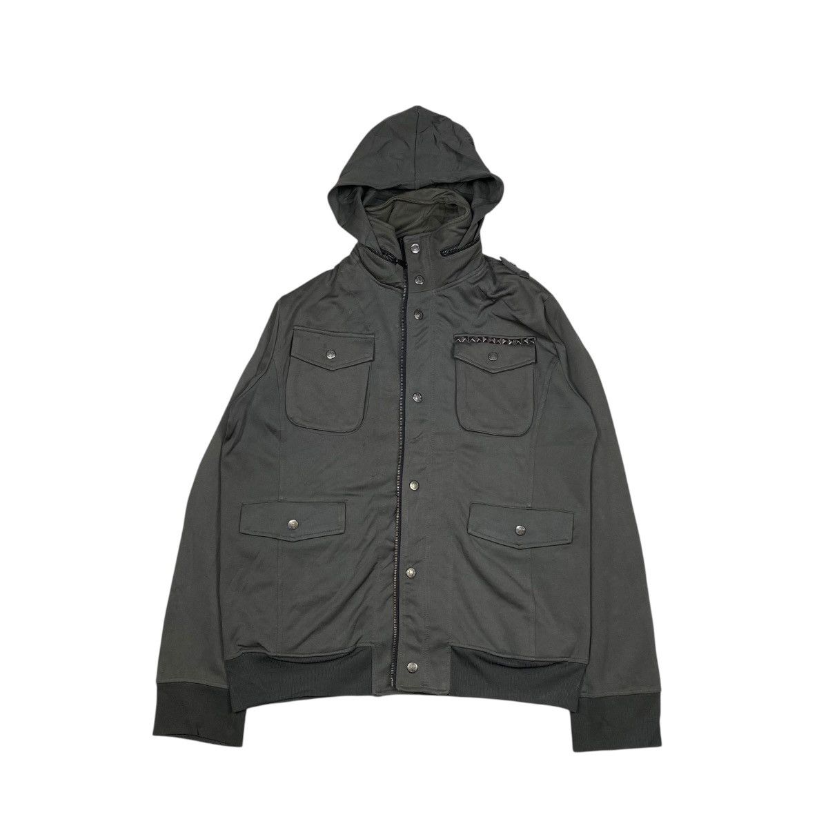 If Six Was Nine × Japanese Brand × Le Grande Bleu (L.G.B.) In The Attic Embroidery Bono Military Jacket Size US L / EU 52-54 / 3 - 2 Thumbnail