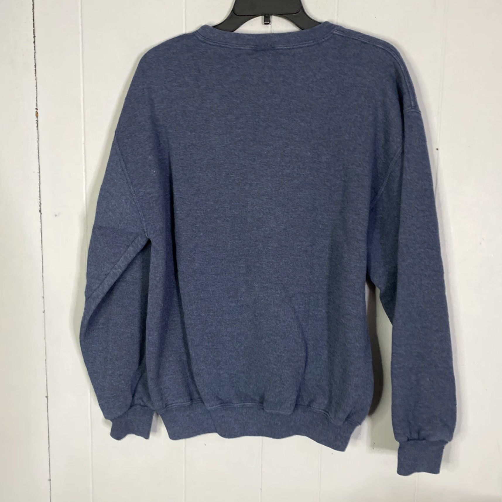 Vintage VINTAGE Russel Crewneck Sweater Dark Gray Heathered 90s Y2K Medium M Unisex Adults Pullover Crew Neck Size US M / EU 48-50 / 2 - 7 Thumbnail