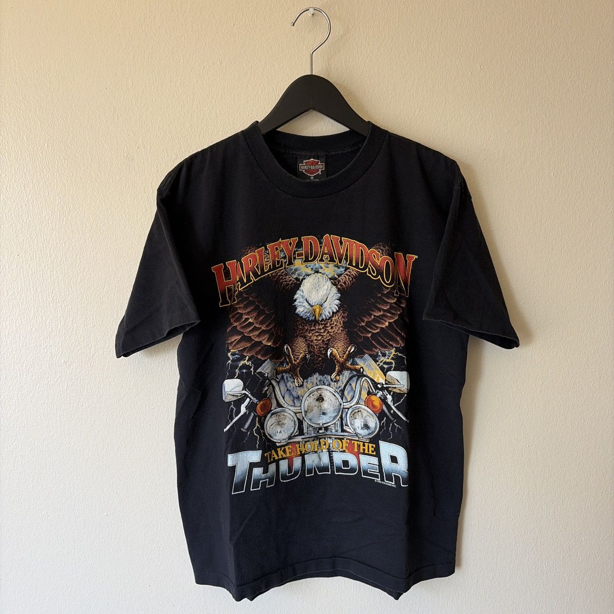 Harley Davidson Vintage 1992 Harley Davidson Tee Size US M / EU 48-50 / 2 - 1 Thumbnail