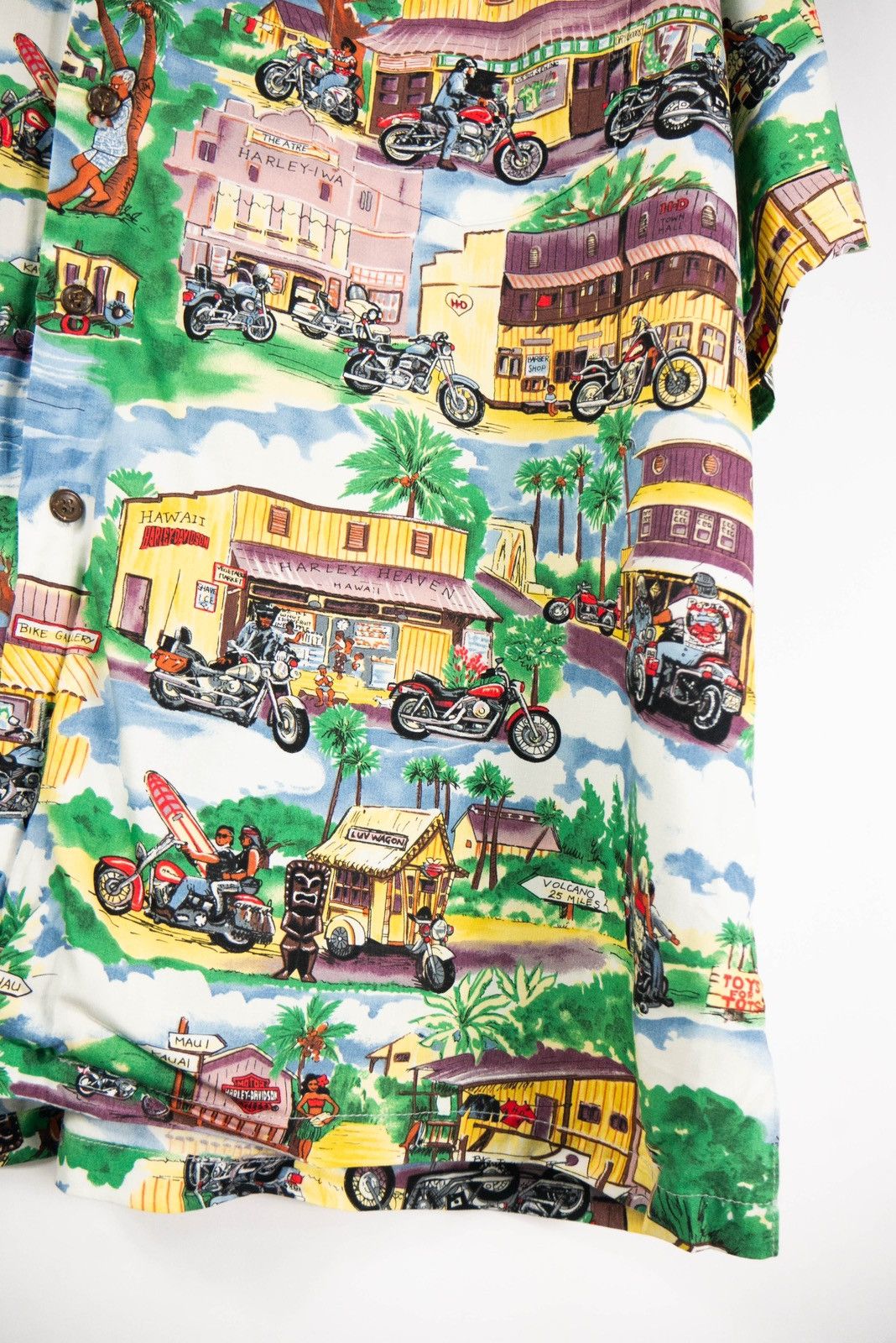 Harley Davidson × Vintage Vintage Hawaii Harley Davidson button shirt Size US XXL / EU 58 / 5 - 7 Thumbnail