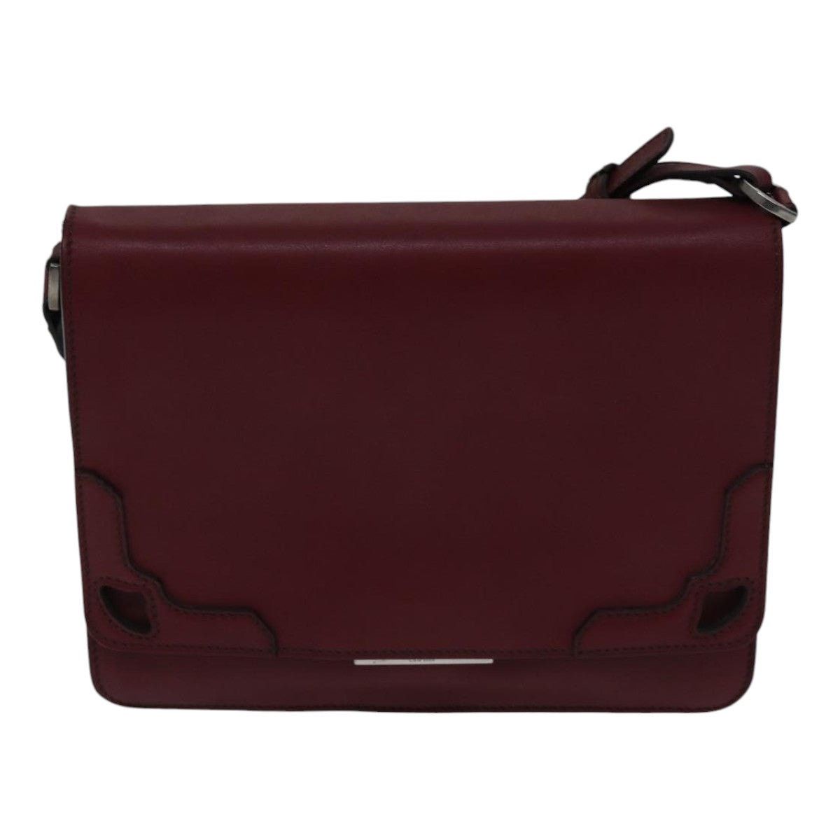Cartier Shoulder Bag Leather Bordeaux