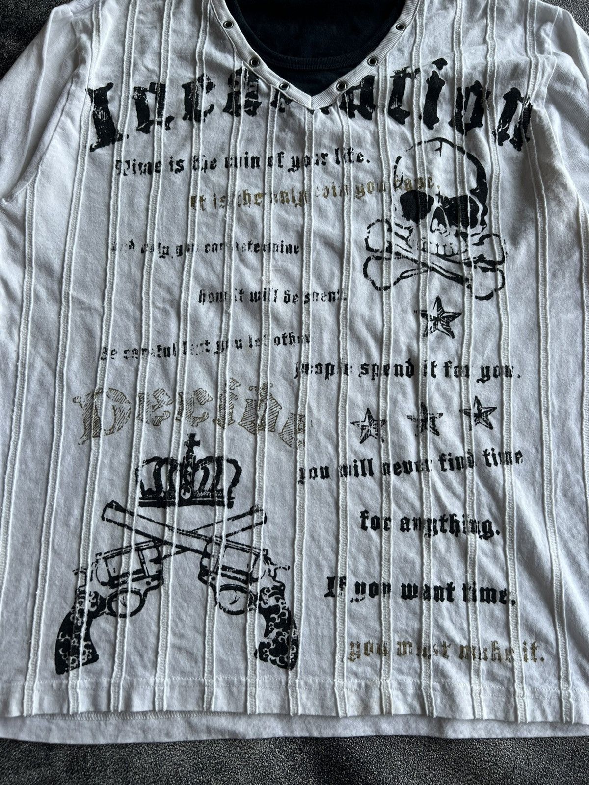 If Six Was Nine × Japanese Brand × Le Grande Bleu (L.G.B.) Space Opera Poem tee Y2k ifsixwasnine Lgb Style Size US L / EU 52-54 / 3 - 3 Thumbnail