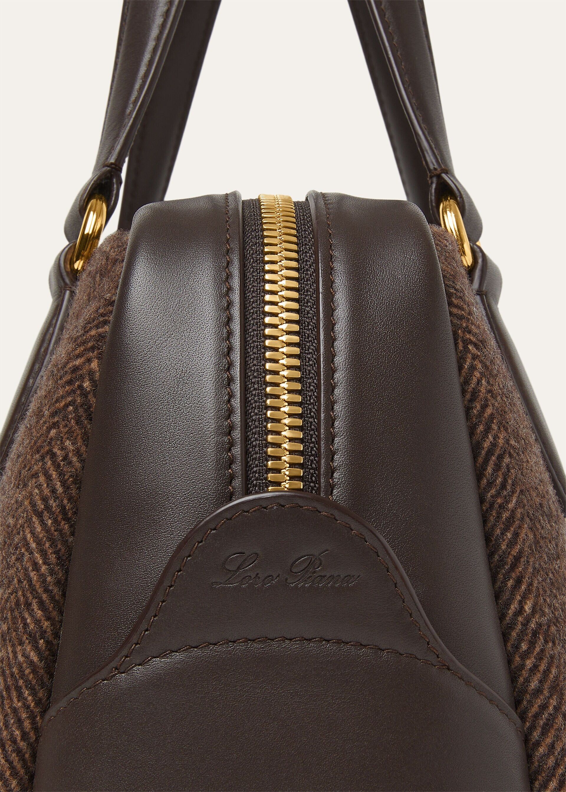Loro Piana os11x0426 FAR0734 Size: OS / Small Needle Bag in Brown Size ONE SIZE - 3 Thumbnail