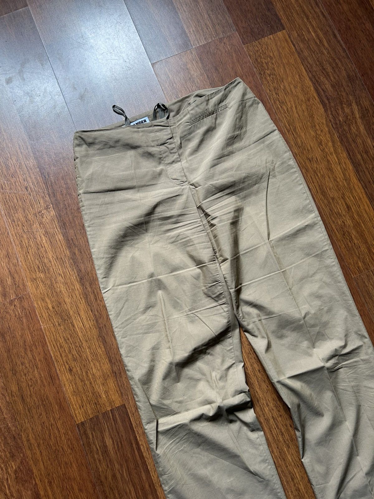 Jil Sander Vintage Jil Sander Solid Style Women Pants 00s Classic Fit Size 24" / US 00 / IT 34 - 3 Thumbnail