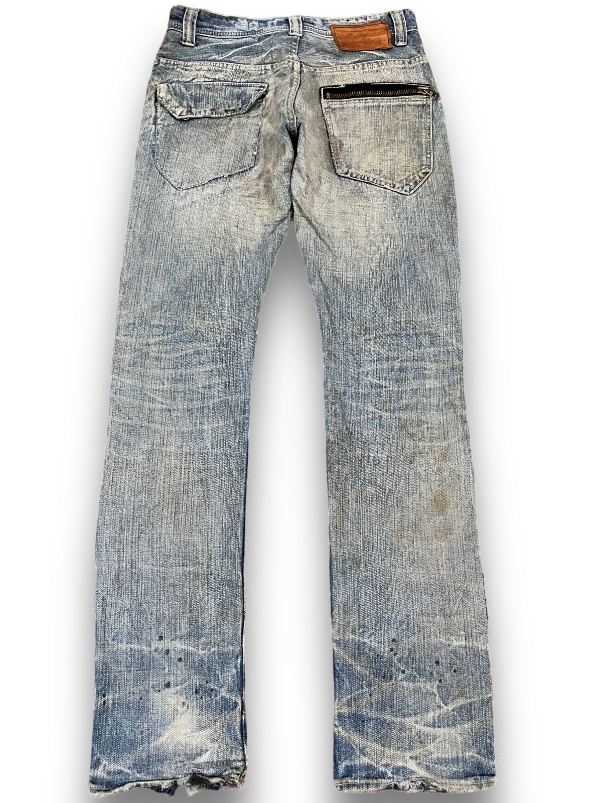 Johnbull Johnbull Kojima Japan Distressed Denim Size US 31 - 7 Thumbnail