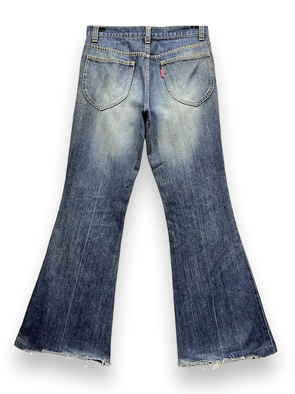 🔥SICK 90's TORNADO MART Natural Worn-Out Thrashed Flared 💥