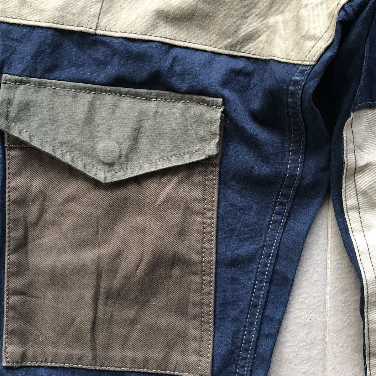 Designer × Orslow OrSlow Pacthwork denim japanese brand made in japan Size US 30 / EU 46 - 6 Thumbnail
