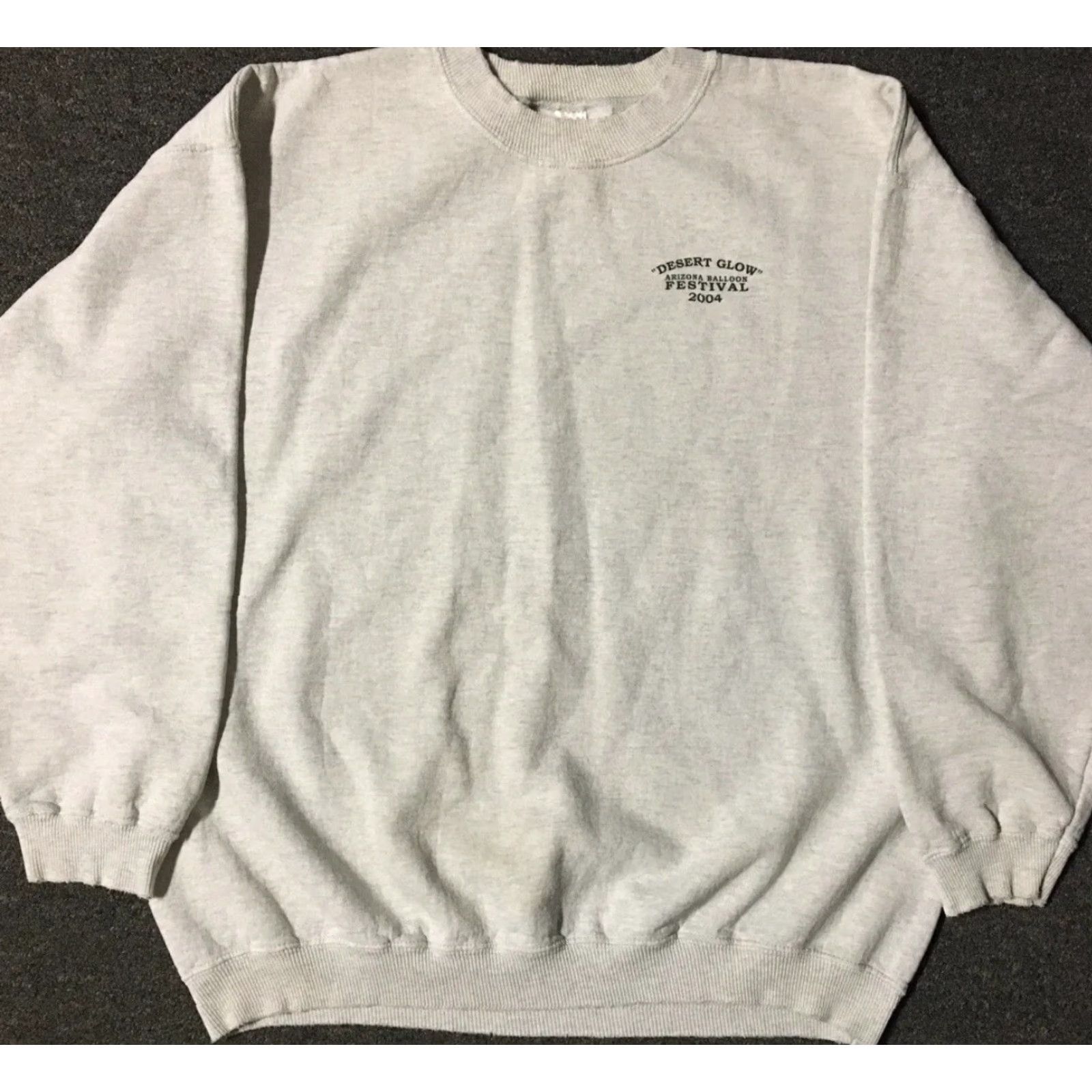 Vintage Vtg Arizona Balloon Festival Faded Distress Sweatshirt M Nature Art Grunge 90s Size US M / EU 48-50 / 2 - 2 Thumbnail