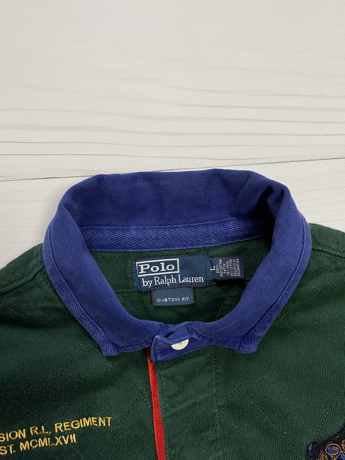 Polo Ralph Lauren Vintage Polo Ralph Lauren rugby longsleeve t shirt Size US L / EU 52-54 / 3 - 3 Thumbnail