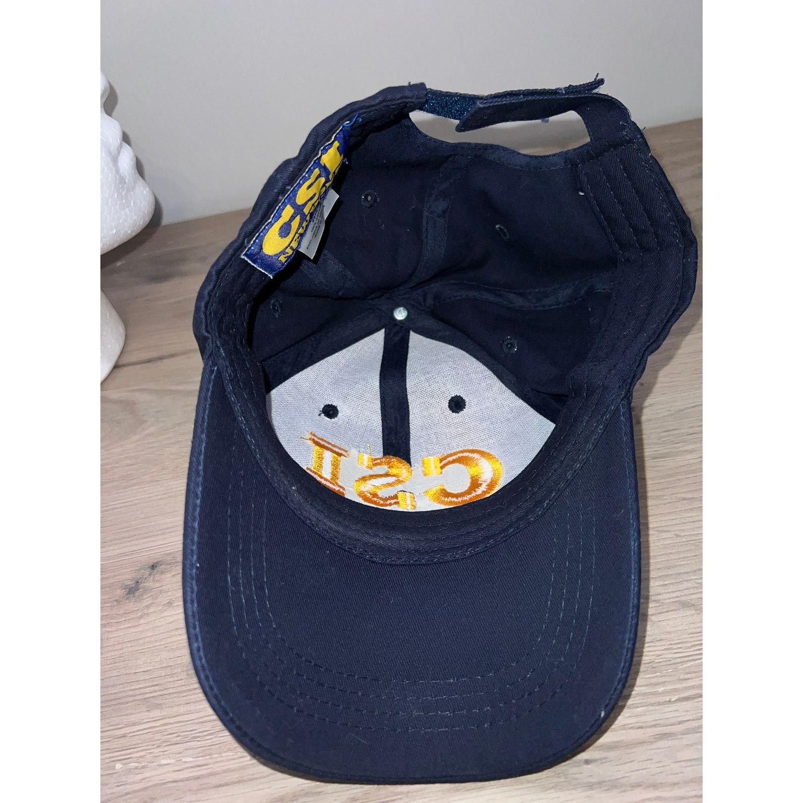 Vintage CSI New York Hat Crime Scene Investigation Blue Headwear OS Size ONE SIZE - 6 Thumbnail