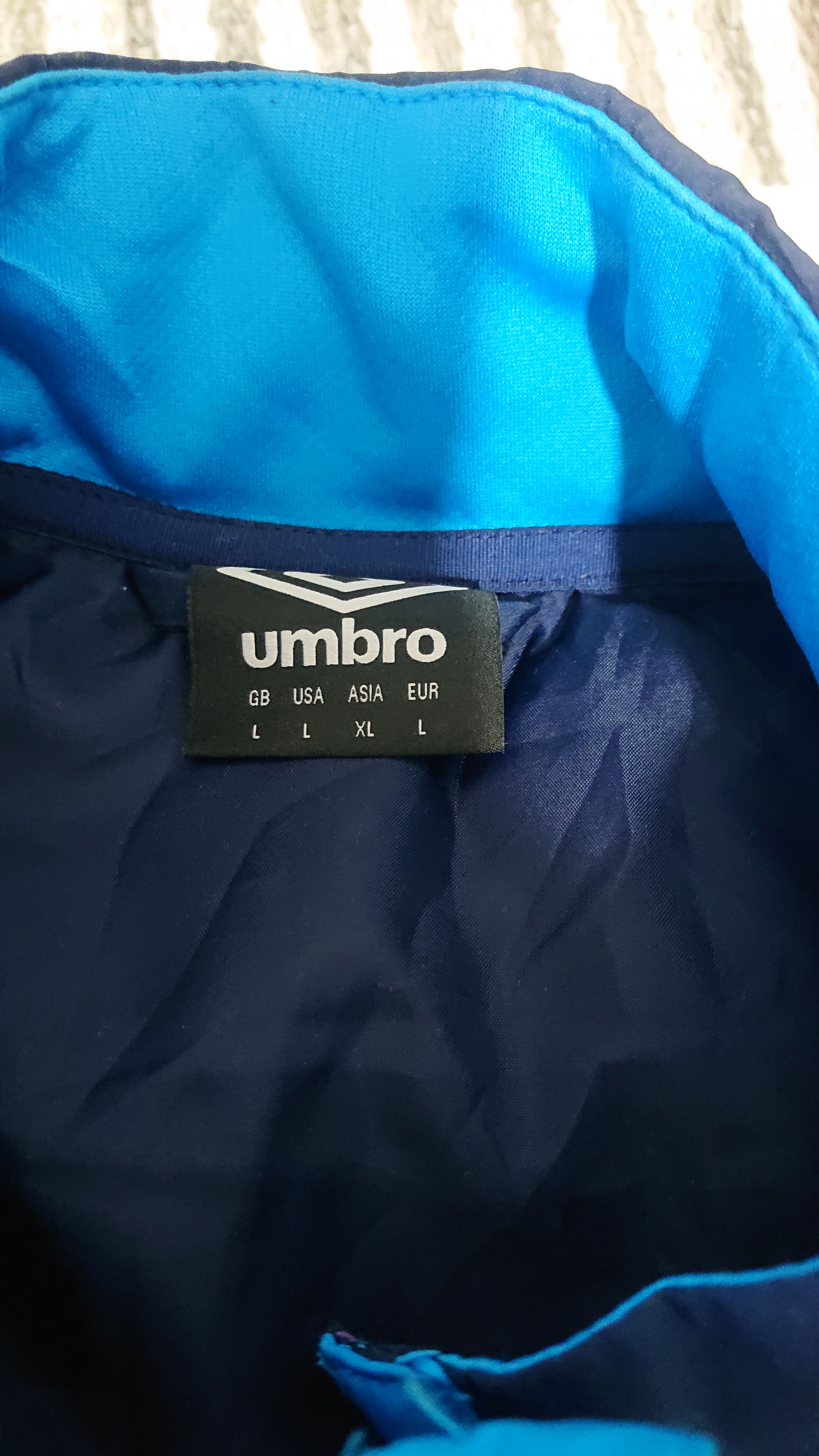 Umbro Hybrid jacket, Williams x Umbro, navy blue Size US L / EU 52-54 / 3 - 5 Thumbnail