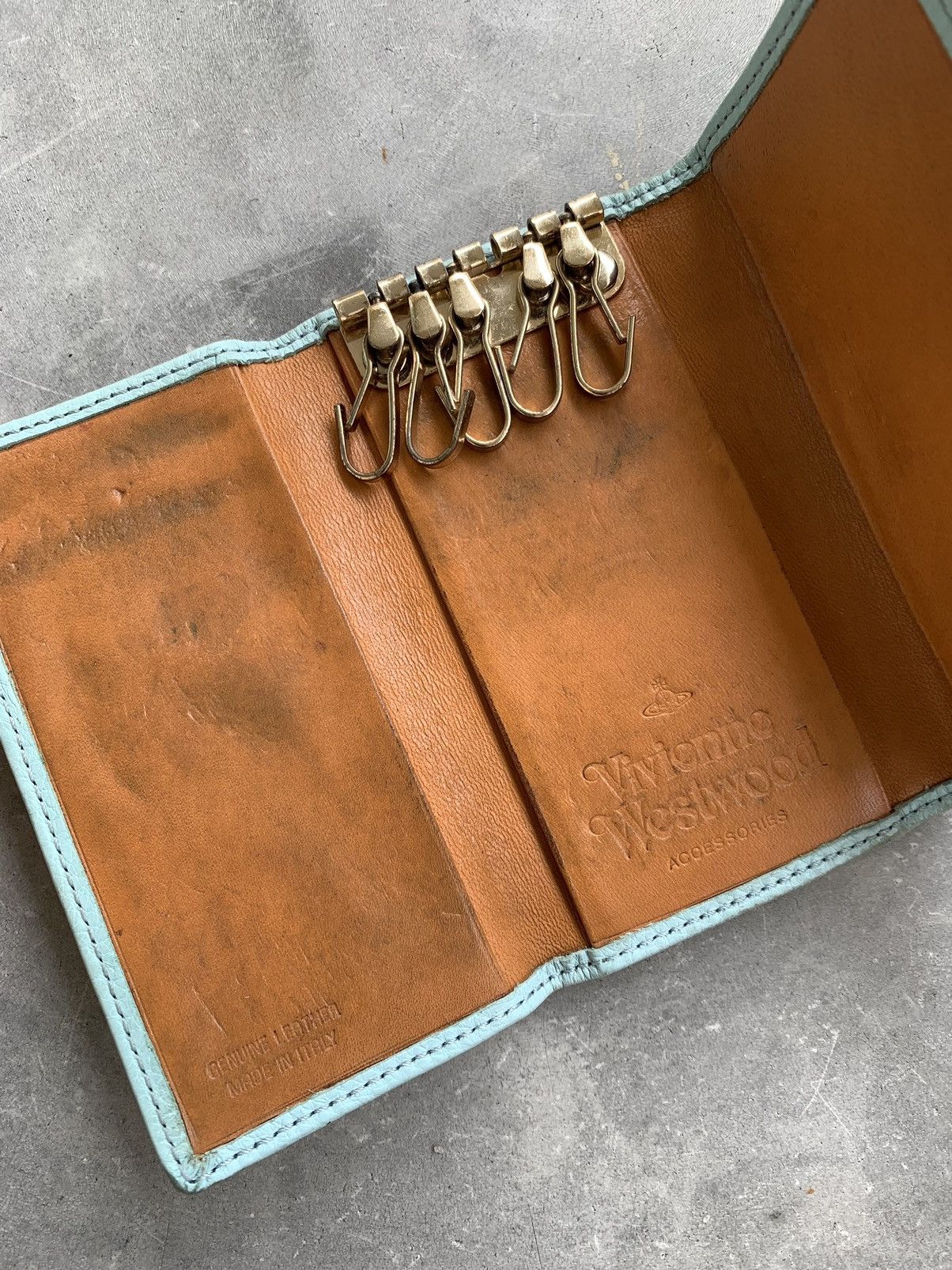 Vivienne Westwood VIVIENNE WESTWOOD ORBIT LOGO KEY HOLDER Size ONE SIZE - 8 Thumbnail