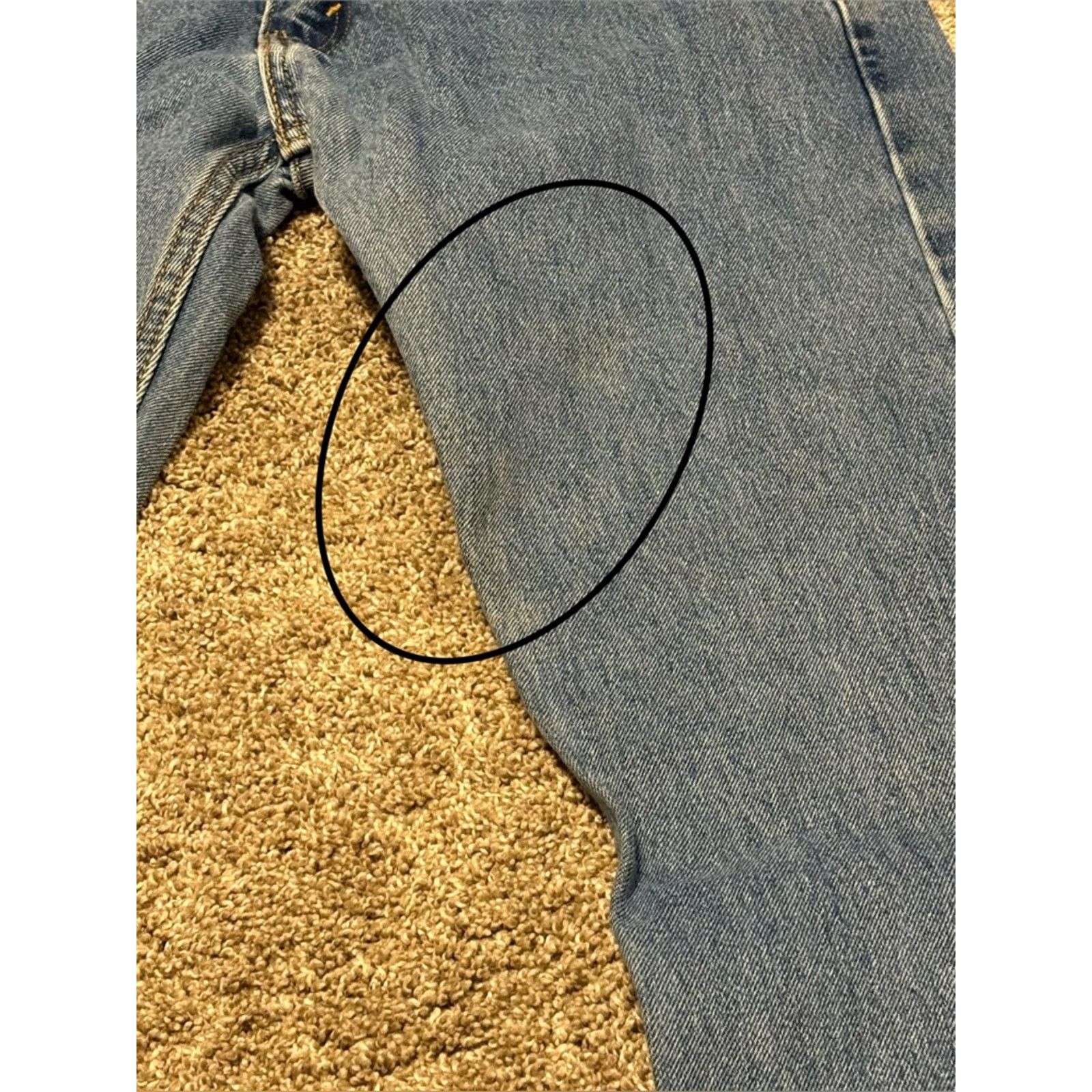 Levi's (Levi’s) 505 Vintage Straight Leg Jeans: Size W33 L34 Size US 33 - 6 Thumbnail