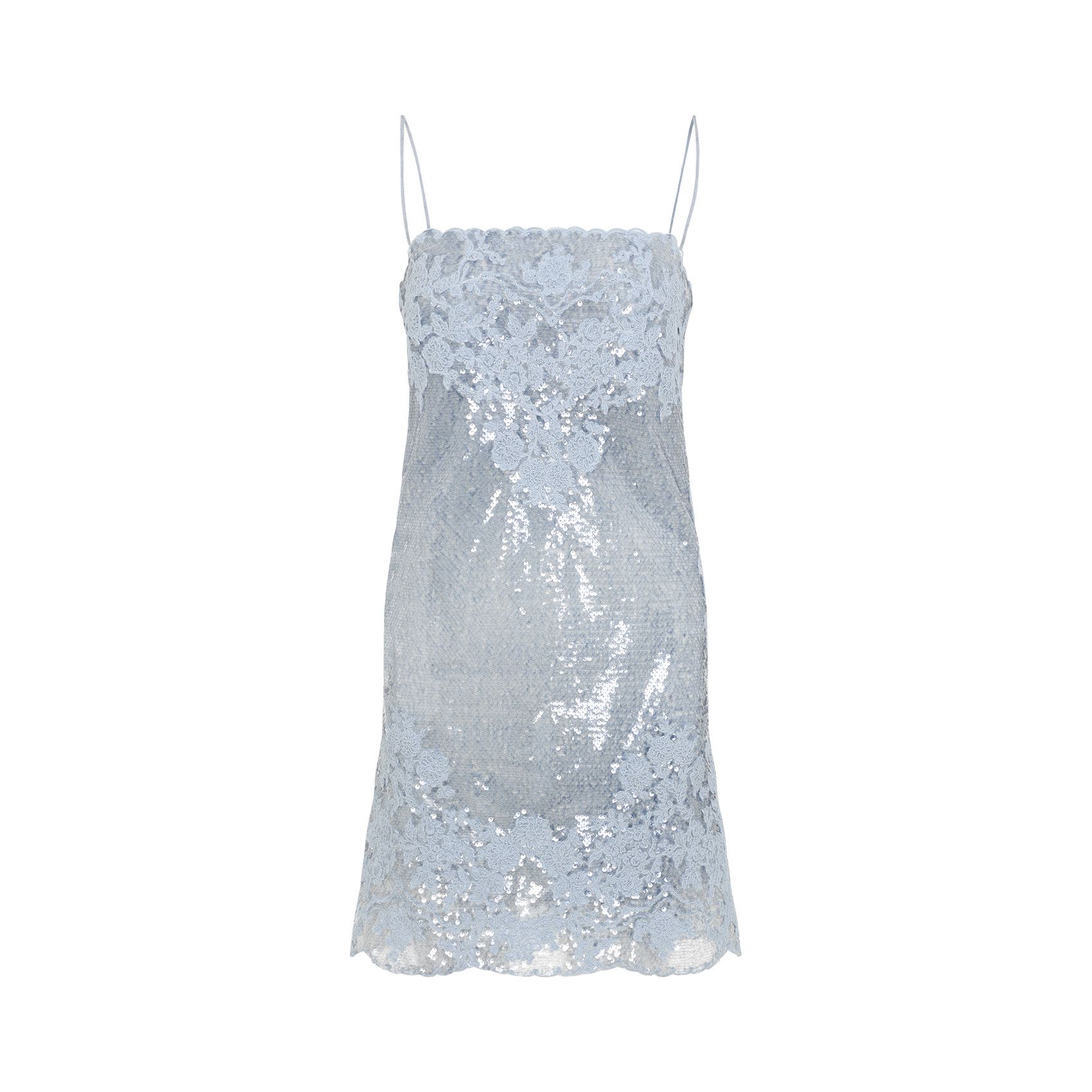 green bean and tuna salad with basil dressing Pinstripe maxi dress by Ermanno Scervino