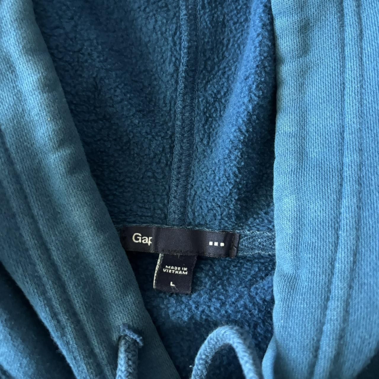 Gap Crazy Vintage Y2K/2000s Blue Gap Spellout Streetwear Hoodie! Size L Size US L / EU 52-54 / 3 - 6 Thumbnail