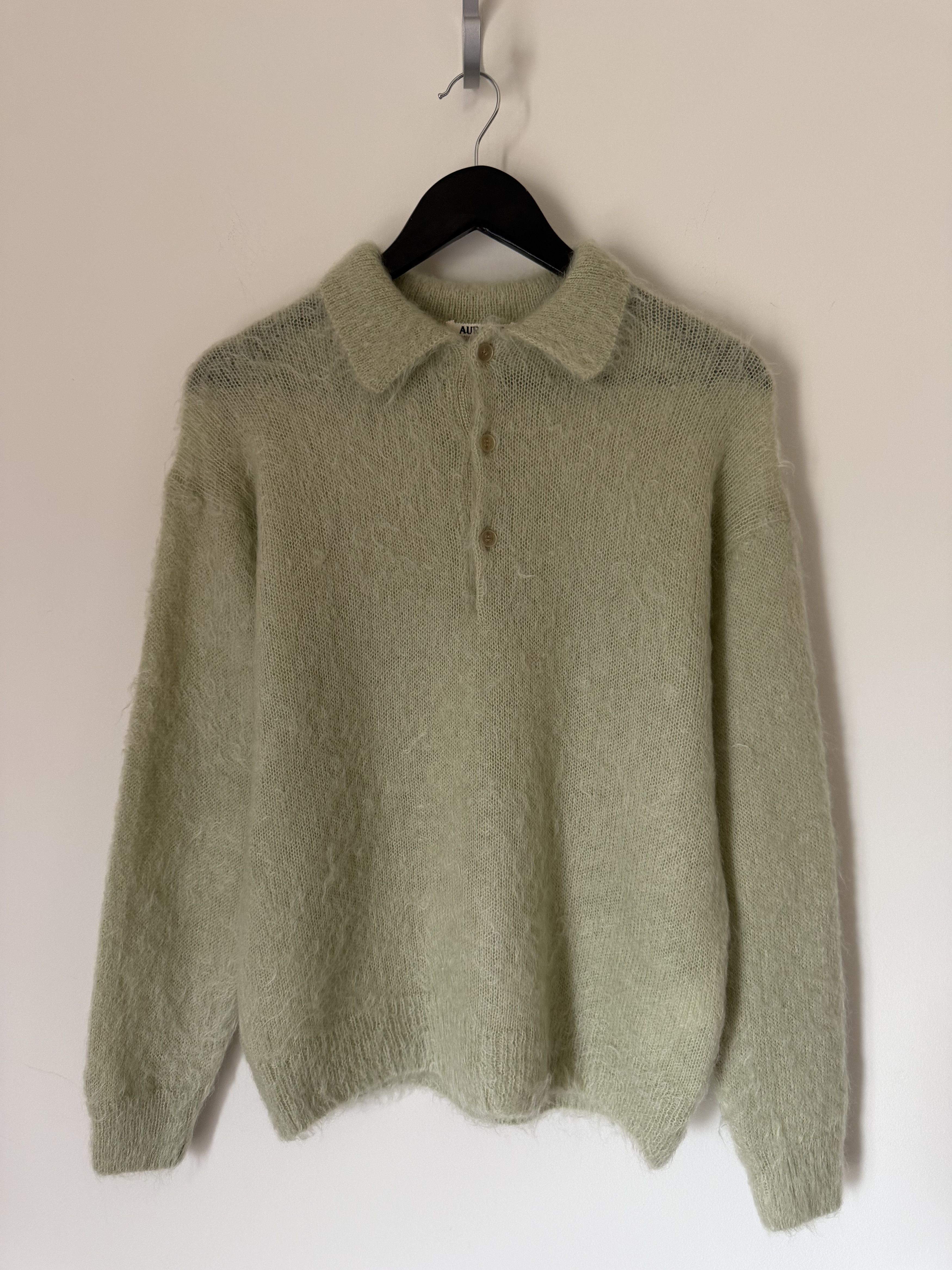 Auralee Baby Cashmere Knit Polo | Grailed