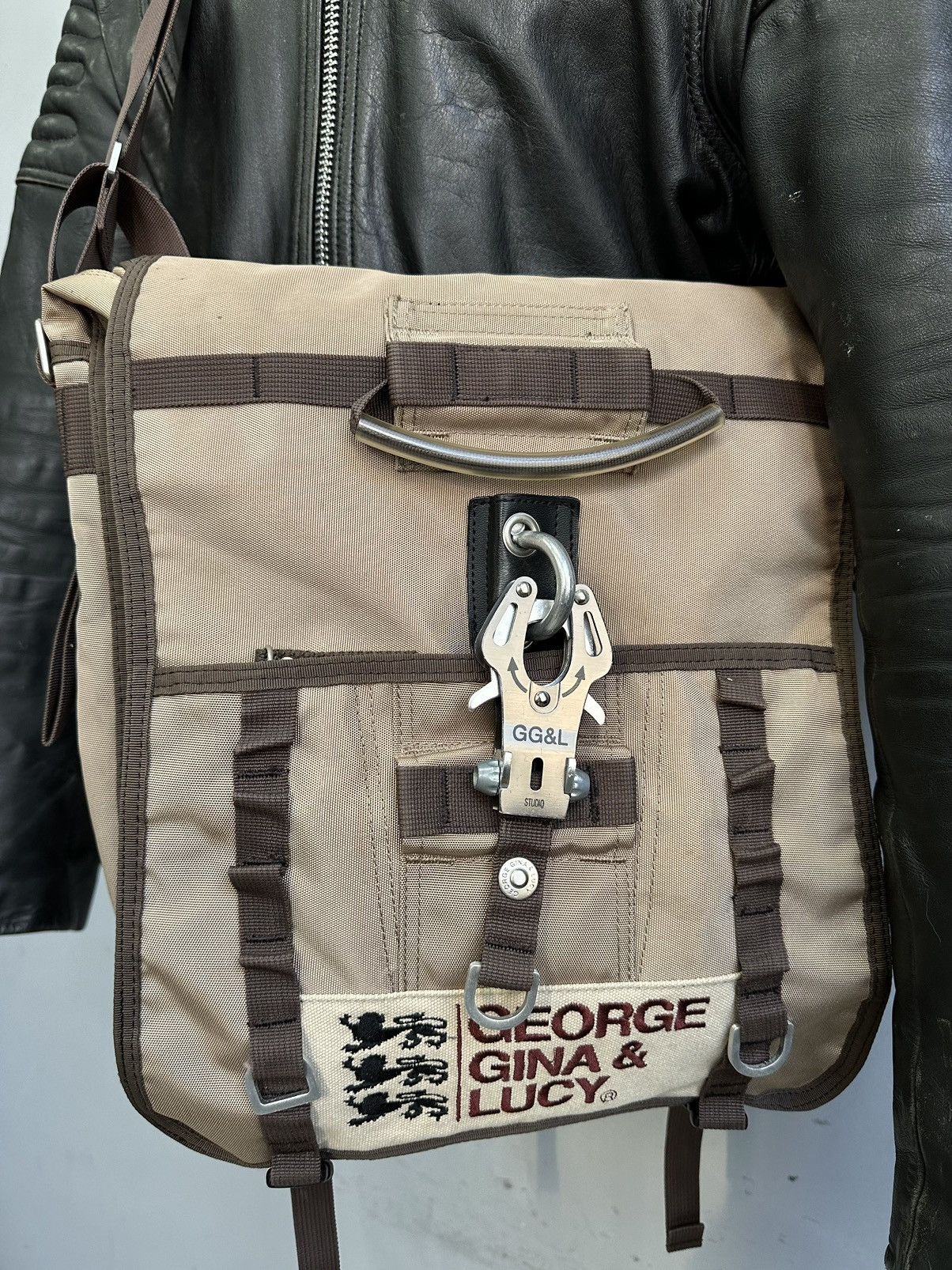 Japanese Brand GGL Bag George Gina&Lucy Alyx Bag Style Cargo Size ONE SIZE - 3 Thumbnail