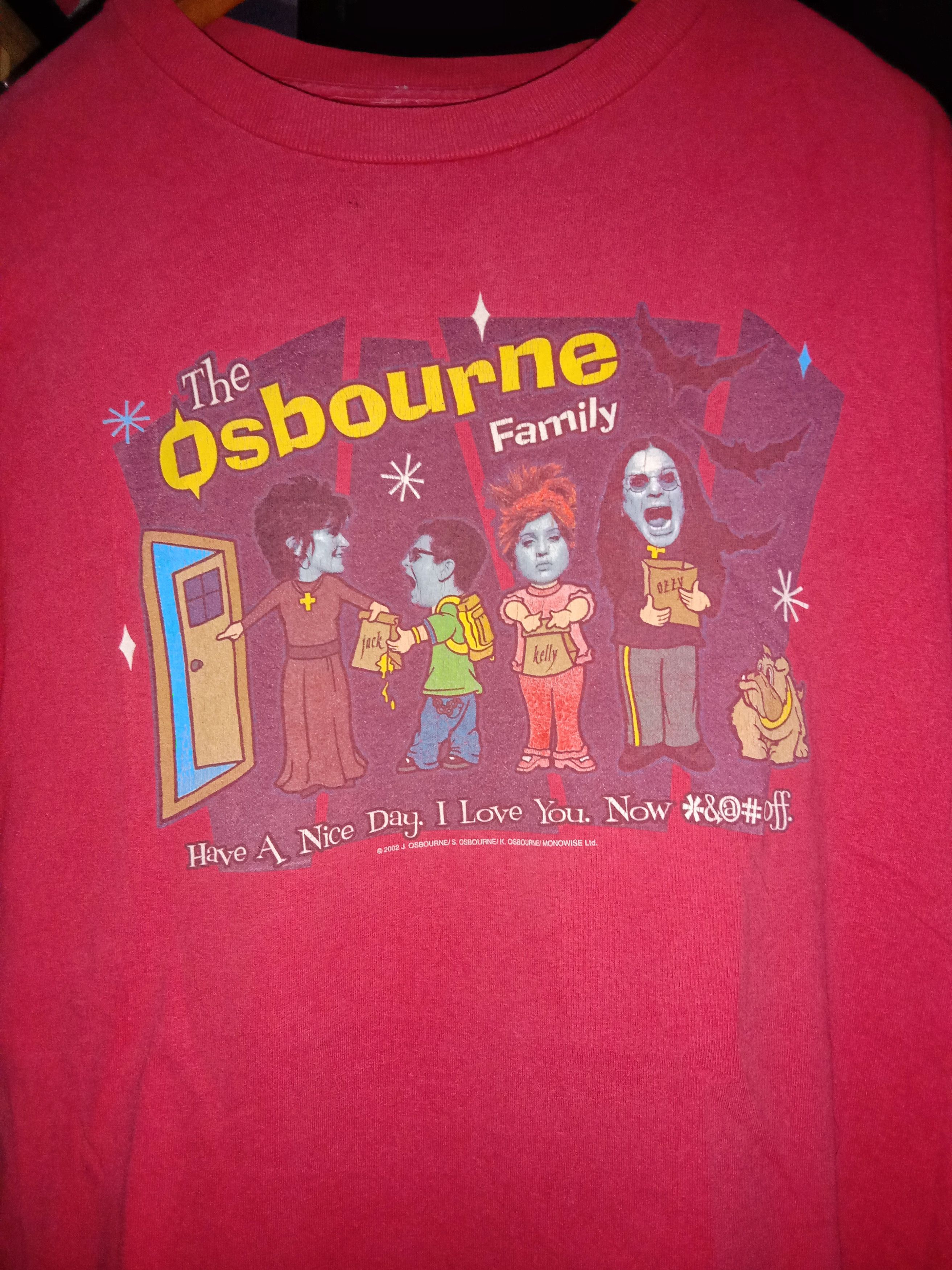 Band Tees Ozzy Osbourne Slayer Metallica Nirvana Red hot Chili Peppers Size US L / EU 52-54 / 3 - 5 Thumbnail