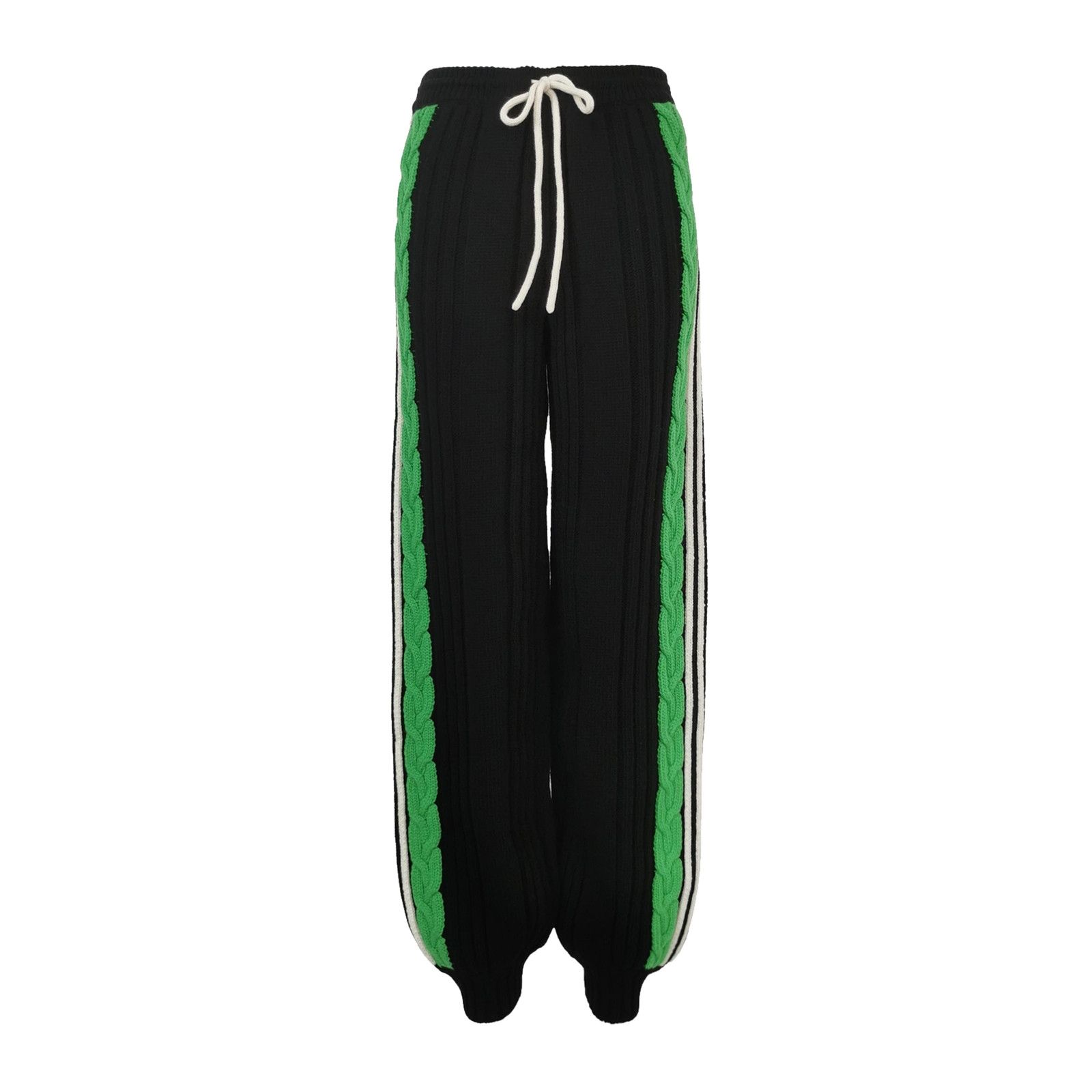 Gucci Gucci x Adidas S Size Striped Black Pants Size 28" / US 6 / IT 42 - 1 Thumbnail