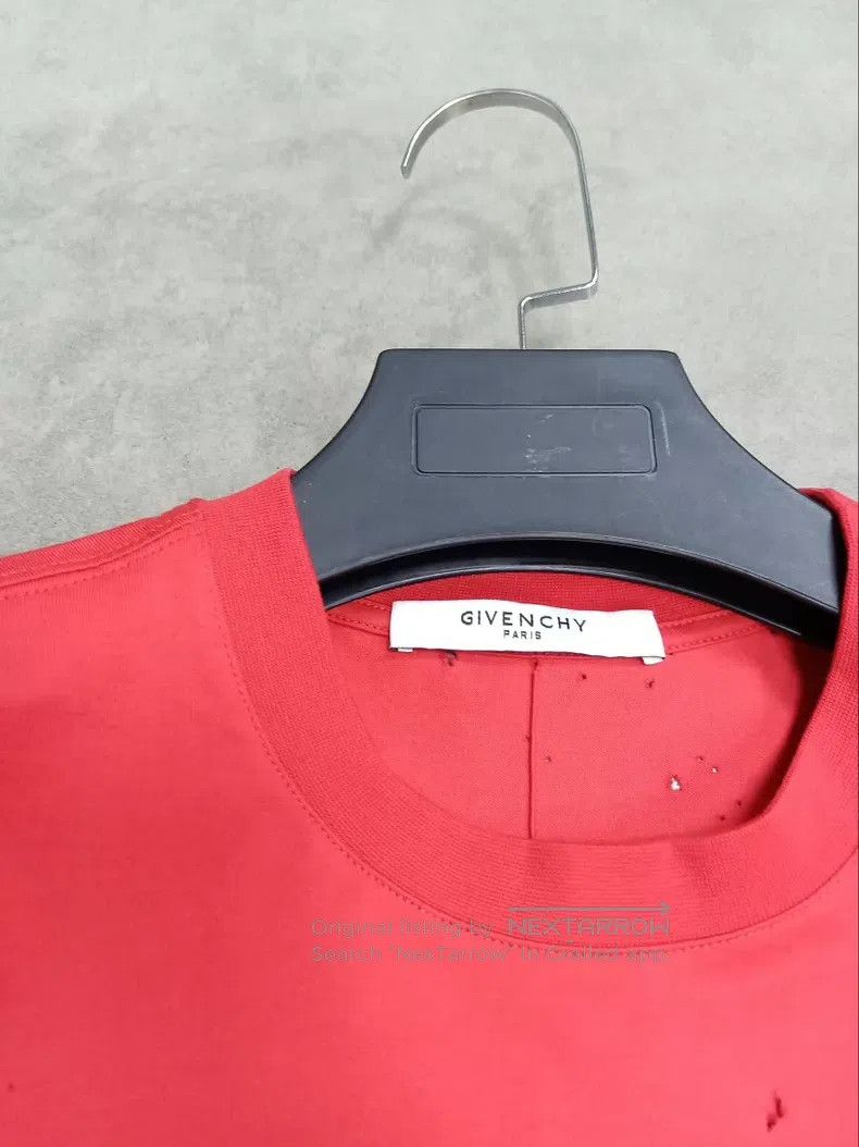 Givenchy Givenchy Ripped Short Sleeve Size US L / EU 52-54 / 3 - 6 Thumbnail