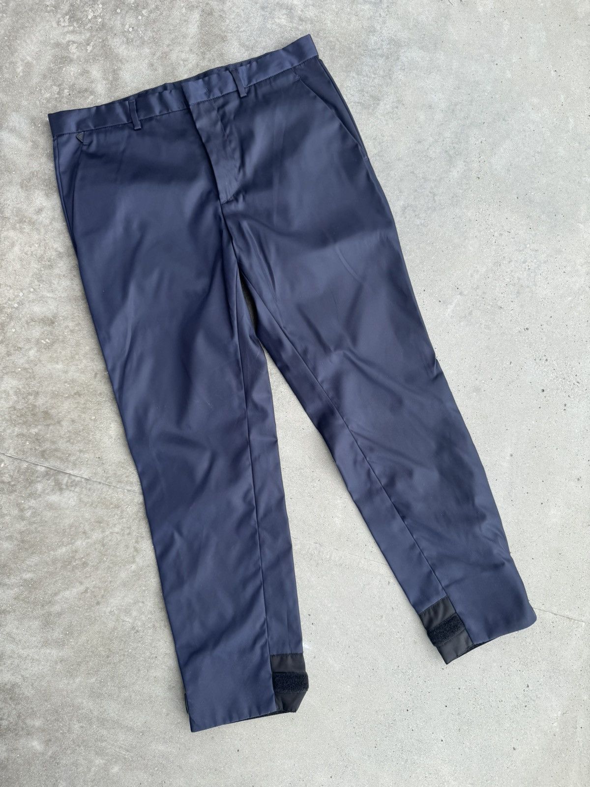 Prada Prada Nylon Navy Set Jacket + Pants Designer Luxury paris Size US M / EU 48-50 / 2 - 6 Thumbnail