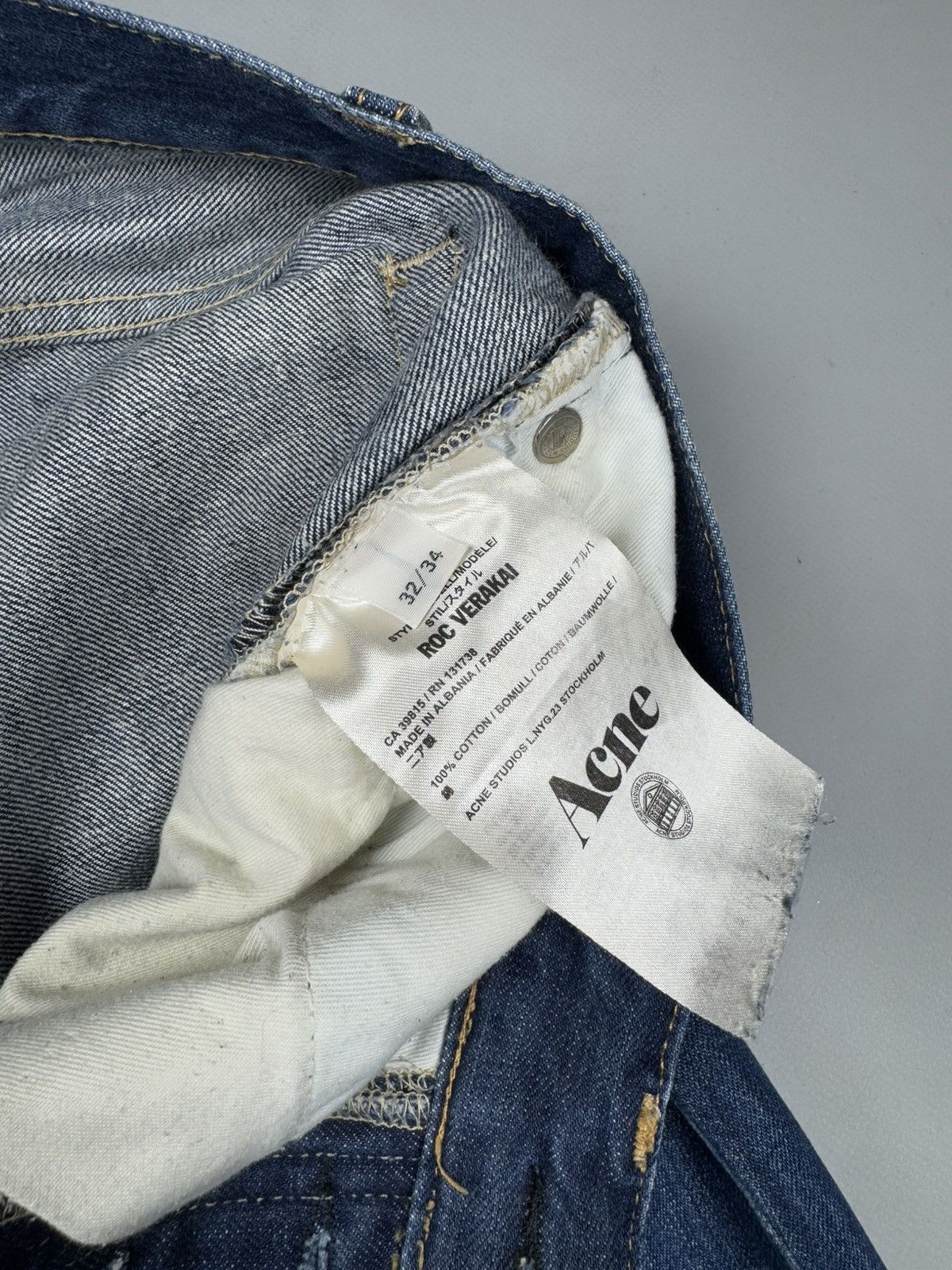 Acne Studios Acne Studios Roc Verakai jeans size 32/34 Size US 32 / EU 48 - 5 Thumbnail
