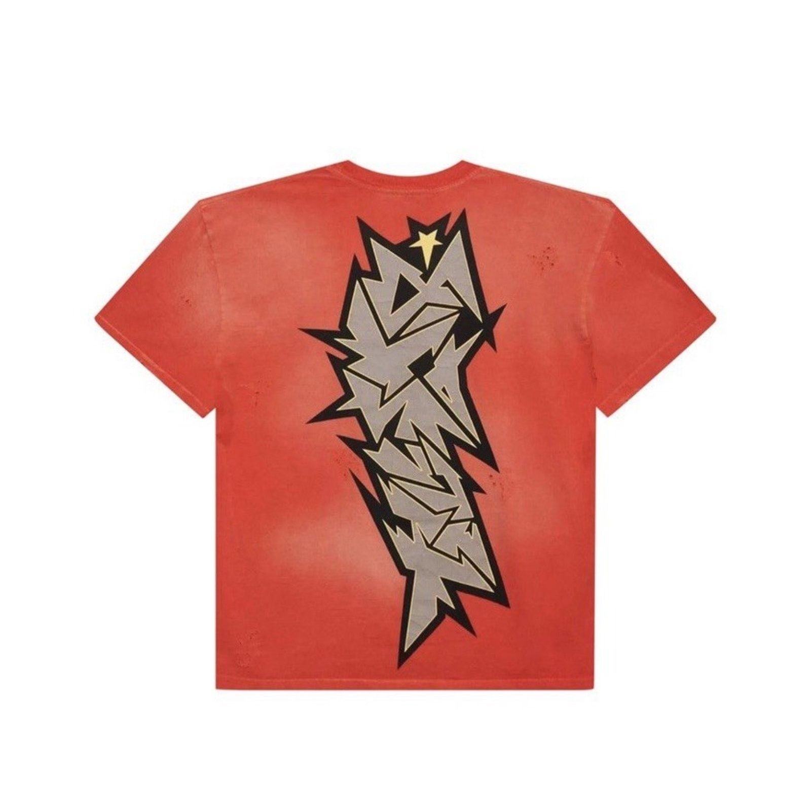 HELLSTAR Size XL - Hellstar Crack Print Faded Distressed NEW Size US XL / EU 56 / 4 - 2 Thumbnail