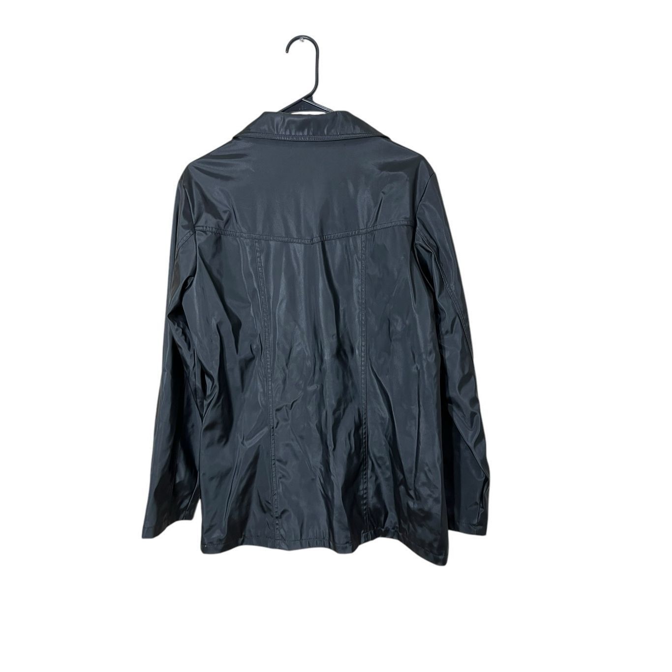 Other Vintage Rave 90s Y2K Shiny Black Coat Size Large Size L / US 10 / IT 46 - 8 Thumbnail