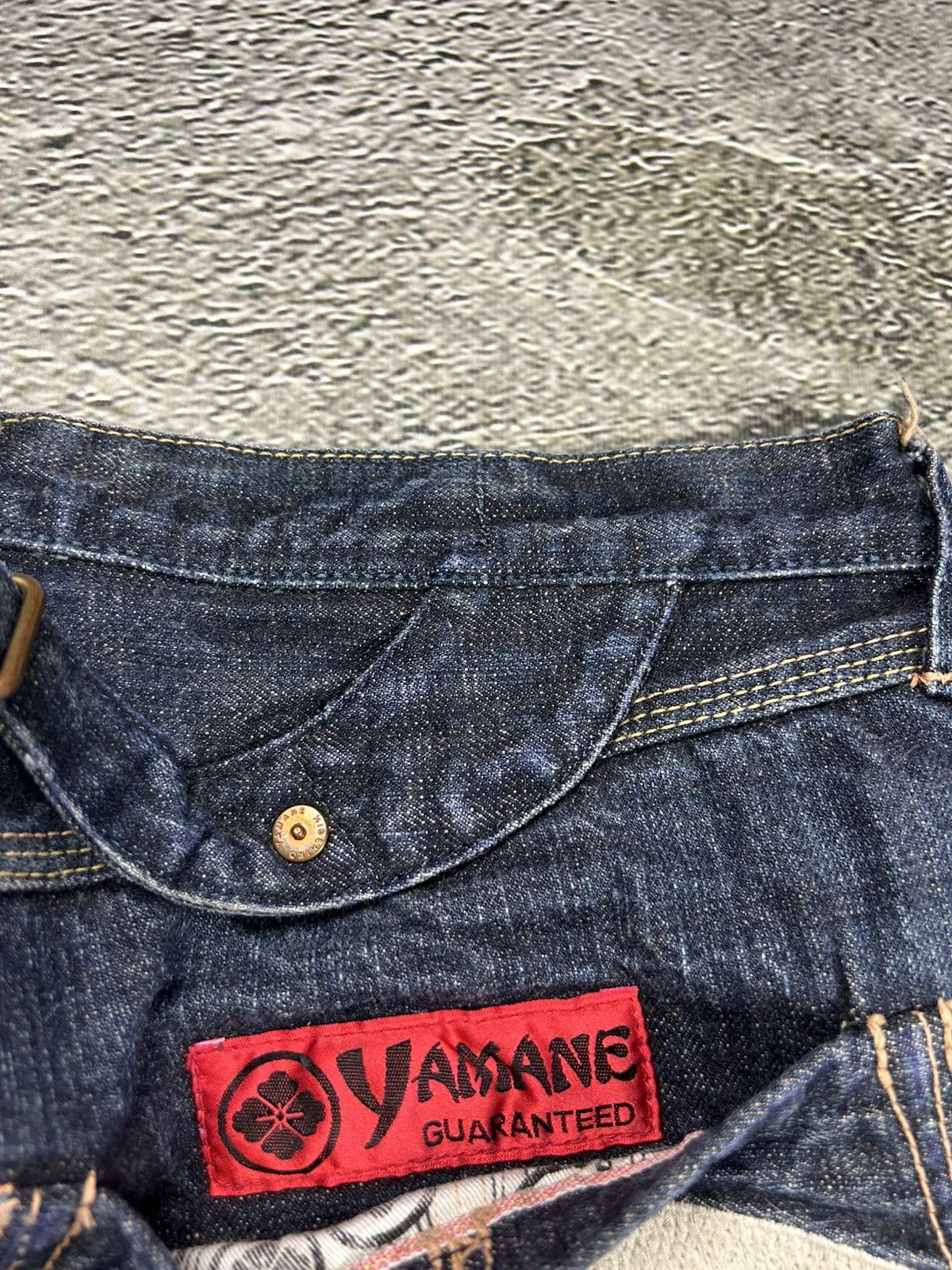 Evisu Evisu Yamane face jeans vintage selvedge denim Japan RARE Size US 33 - 5 Thumbnail