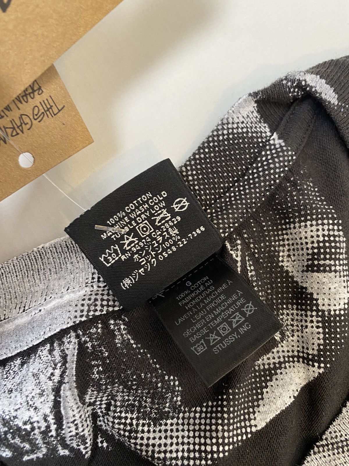 Stussy Stüssy Lady Paris T-shirt L, black, with print new with tag. Size US L / EU 52-54 / 3 - 13 Thumbnail