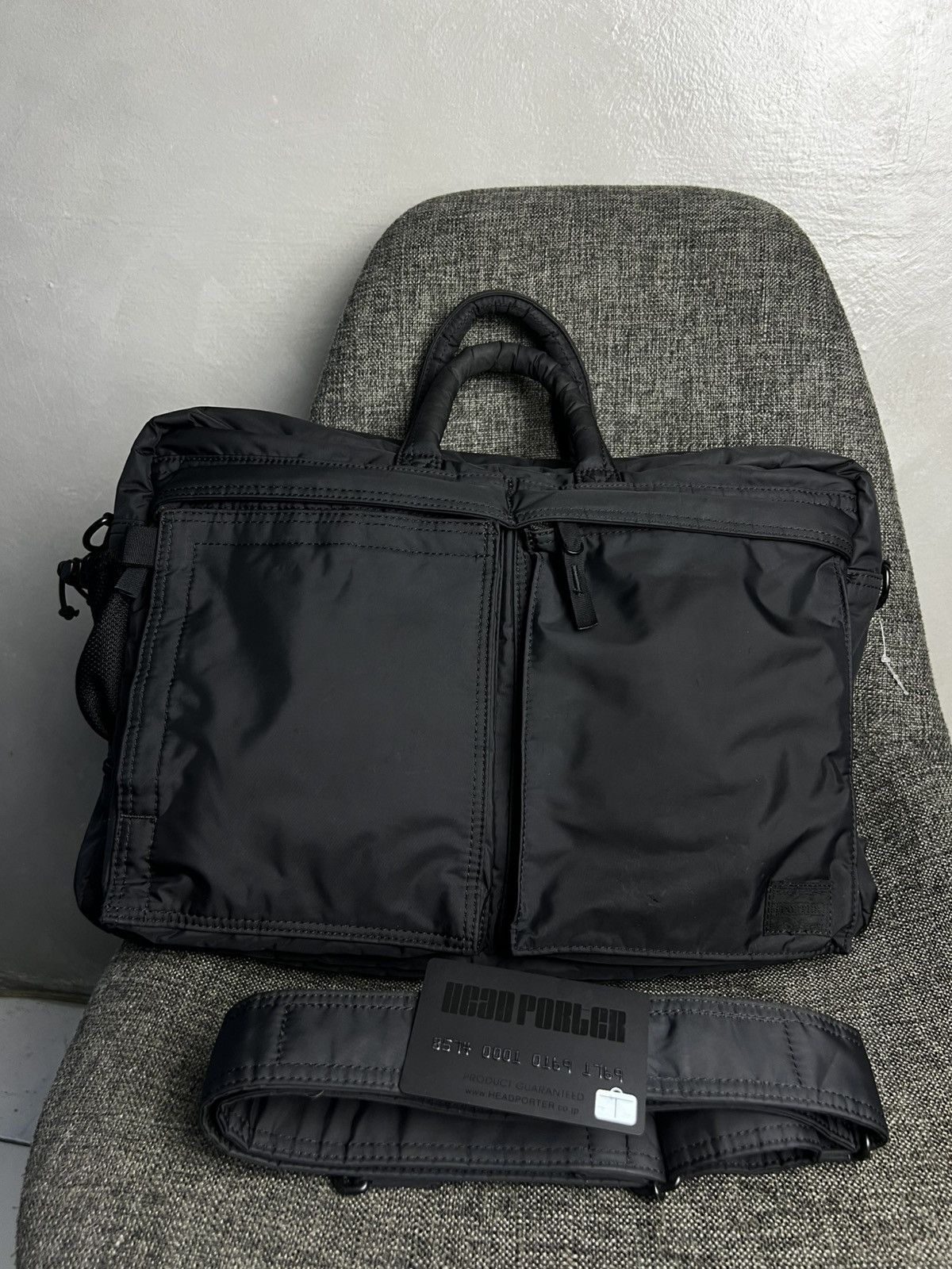 Head Porter × Porter HEAD PORTER BLACK BEAUTY LAPTOP DAY PACK