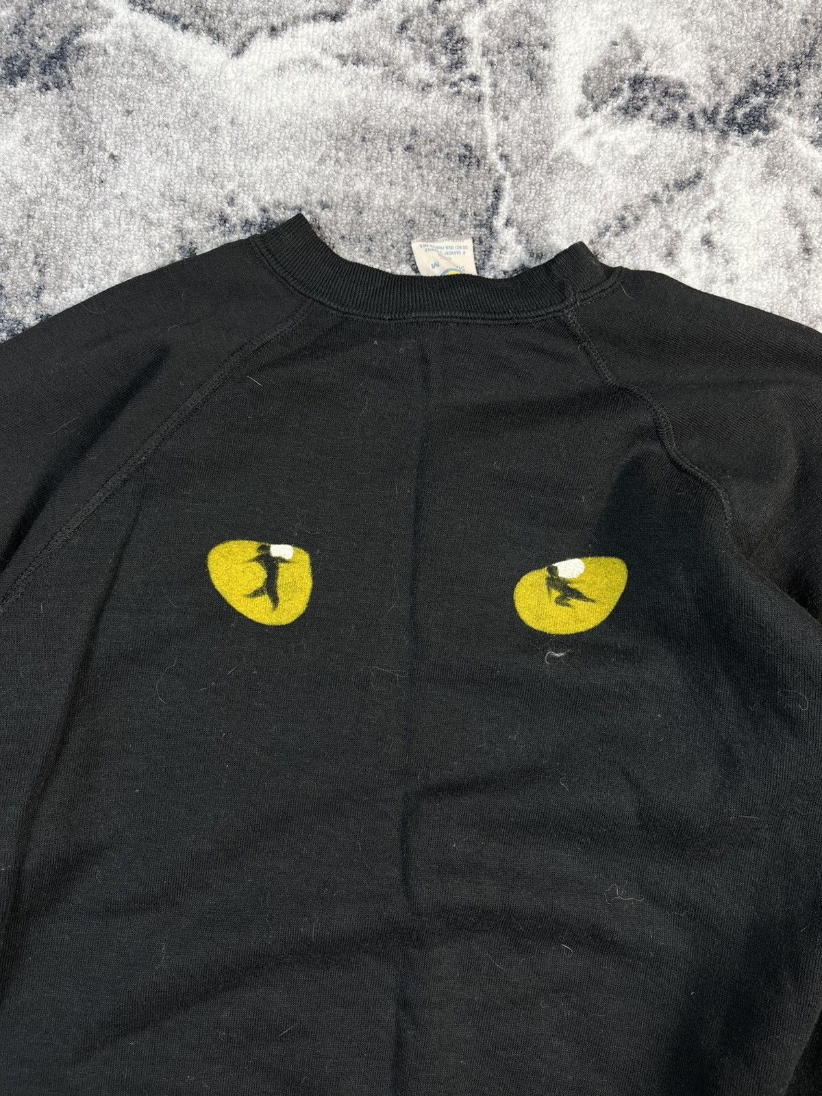 Other Vintage CATS Musical Theatre Sweatshirt Black Mens M Size US M / EU 48-50 / 2 - 9 Thumbnail