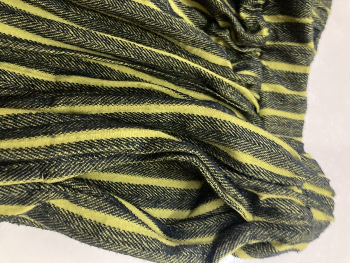 Issey Miyake × Japanese Brand × Ne-Net Issey Miyake Ne-net wide pant palazzo striped Size 36" / US 14 / IT 50 - 8 Thumbnail