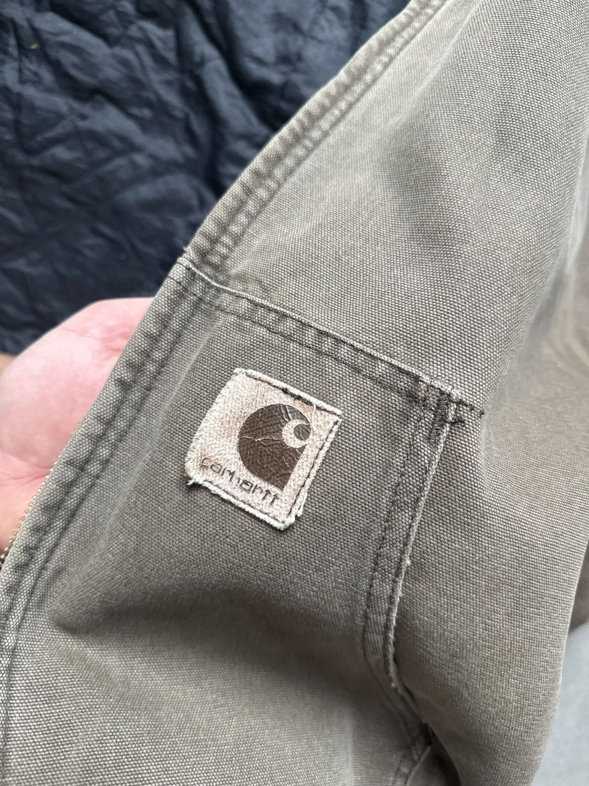 Carhartt CHT JQ282 X-Large oversize denim Carhartt jacket