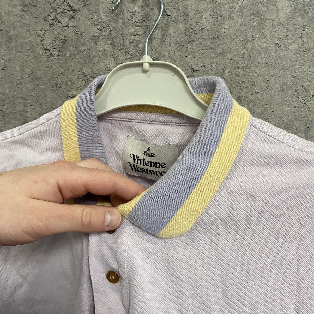 Vivienne Westwood Vivienne Westwood Polo T Shirt Vintage Small Orb Logo Luxury Size US XL / EU 56 / 4 - 6 Thumbnail