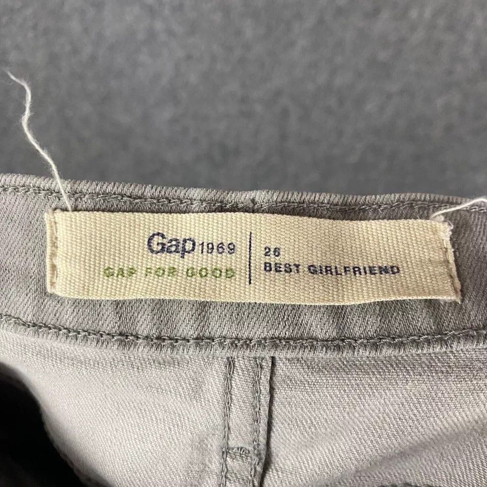 Gap Gap 1969 Jeans Women's Size 26 Best Girlfriend Denim Stretch Size 26" / US 2 / IT 38 - 7 Thumbnail