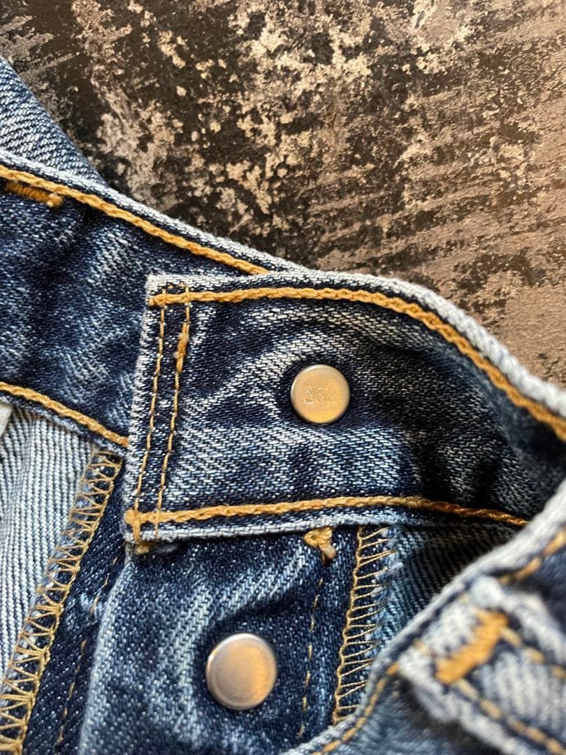 Levi's Vintage Japanese Levi’s Faded Blue Wash Distressed Denim Size US 30 / EU 46 - 6 Thumbnail