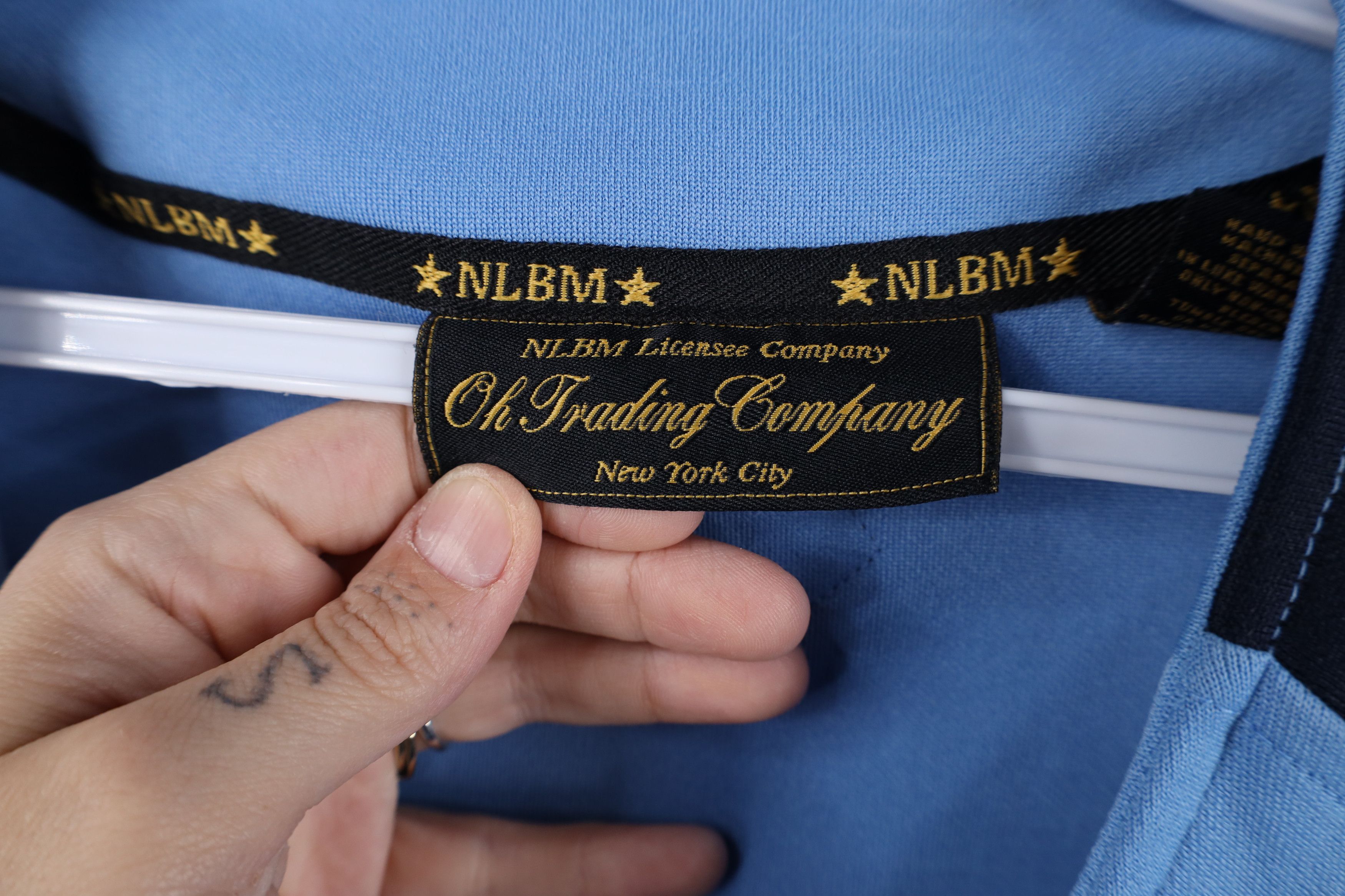 Vintage Vintage 90s Negro League Homestead Baseball Jersey Blue Size US XXL / EU 58 / 5 - 9 Thumbnail