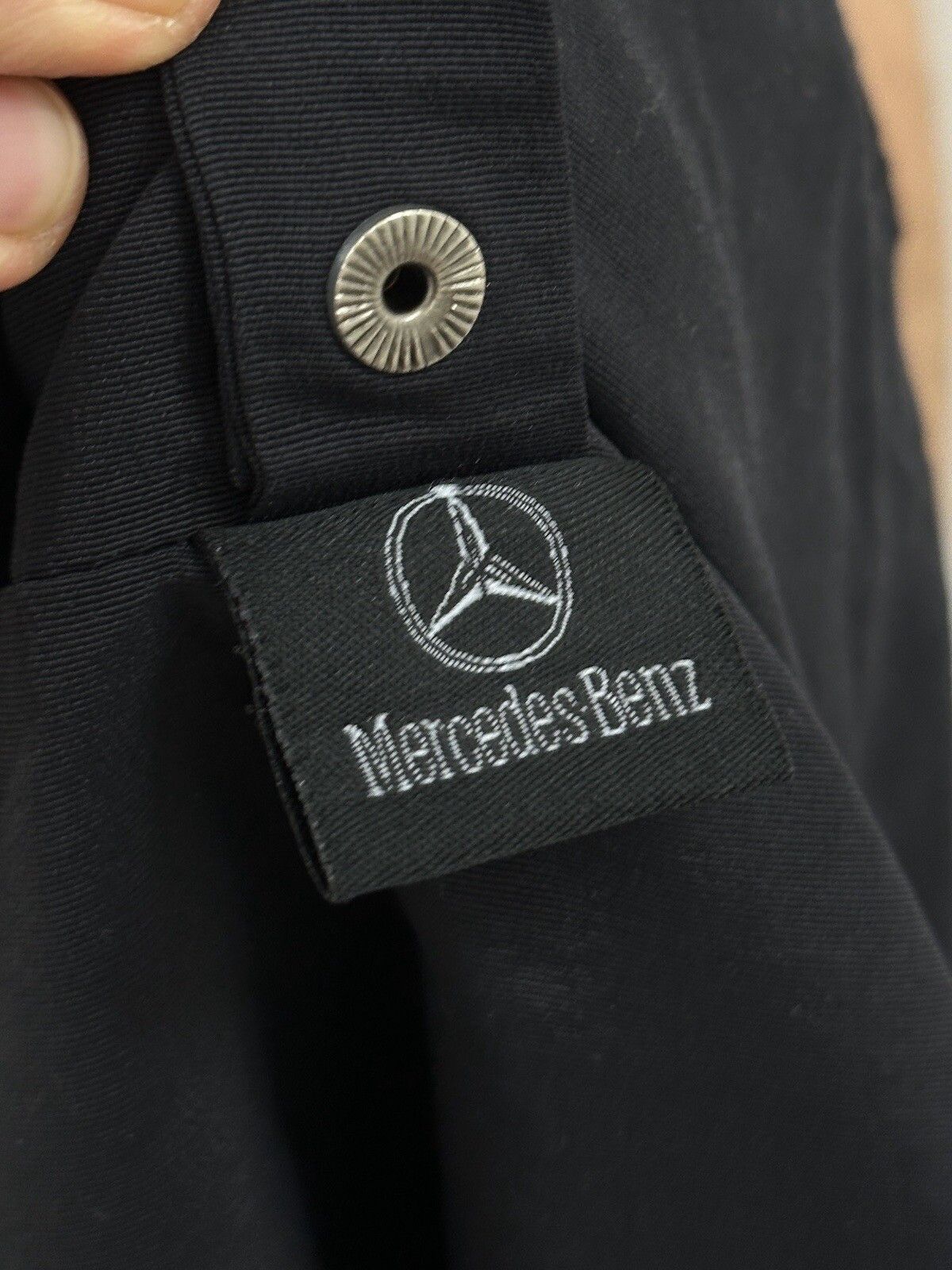 Vintage Vintage Mercedes Benz Nylon Jacket Embroidered Logo Size US XL / EU 56 / 4 - 10 Thumbnail
