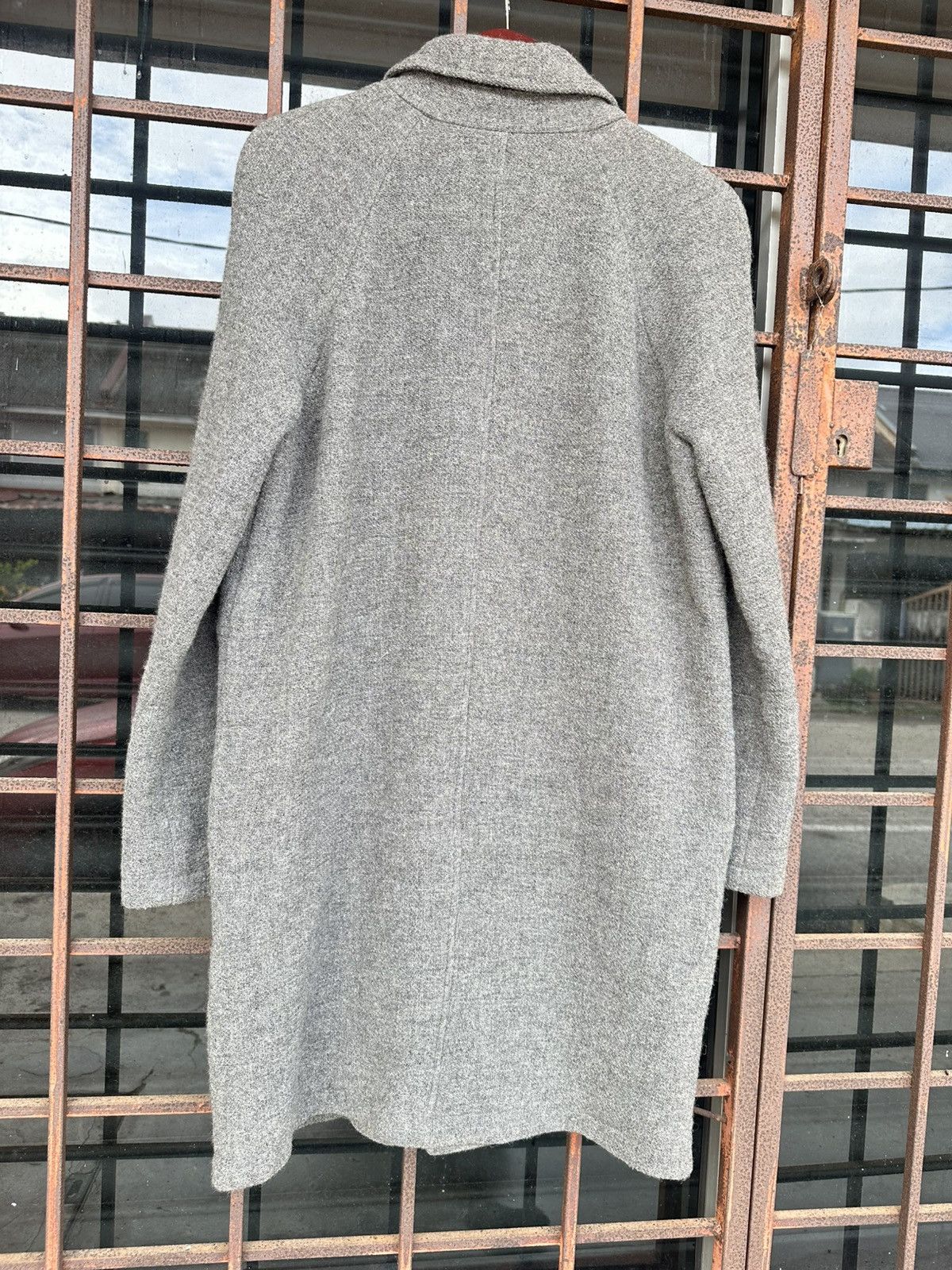 Issey Miyake Issey Miyake Sunao Kuwahara Wool Long Jacket Size US L / EU 52-54 / 3 - 11 Thumbnail